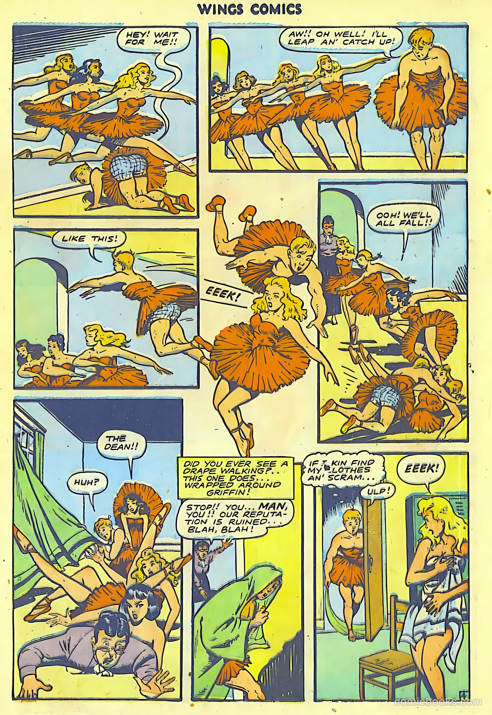 Wings Comics #67 — page 23 of 52