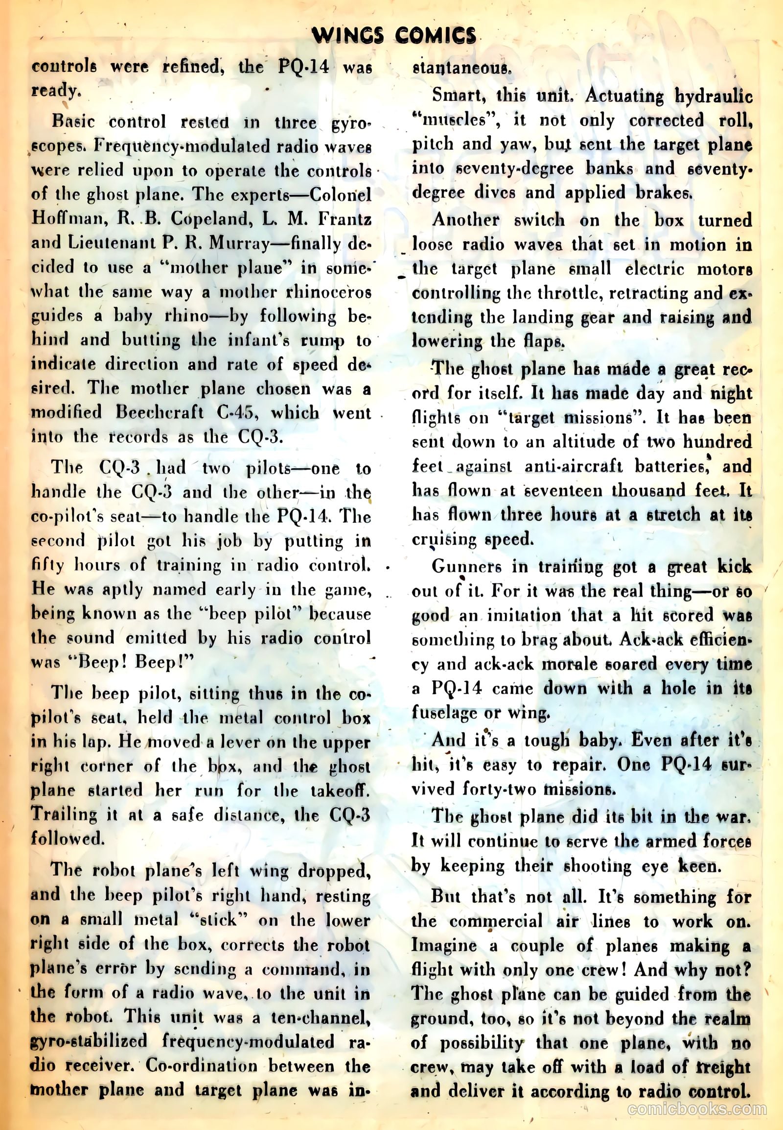 Wings Comics #67 — page 35 of 52