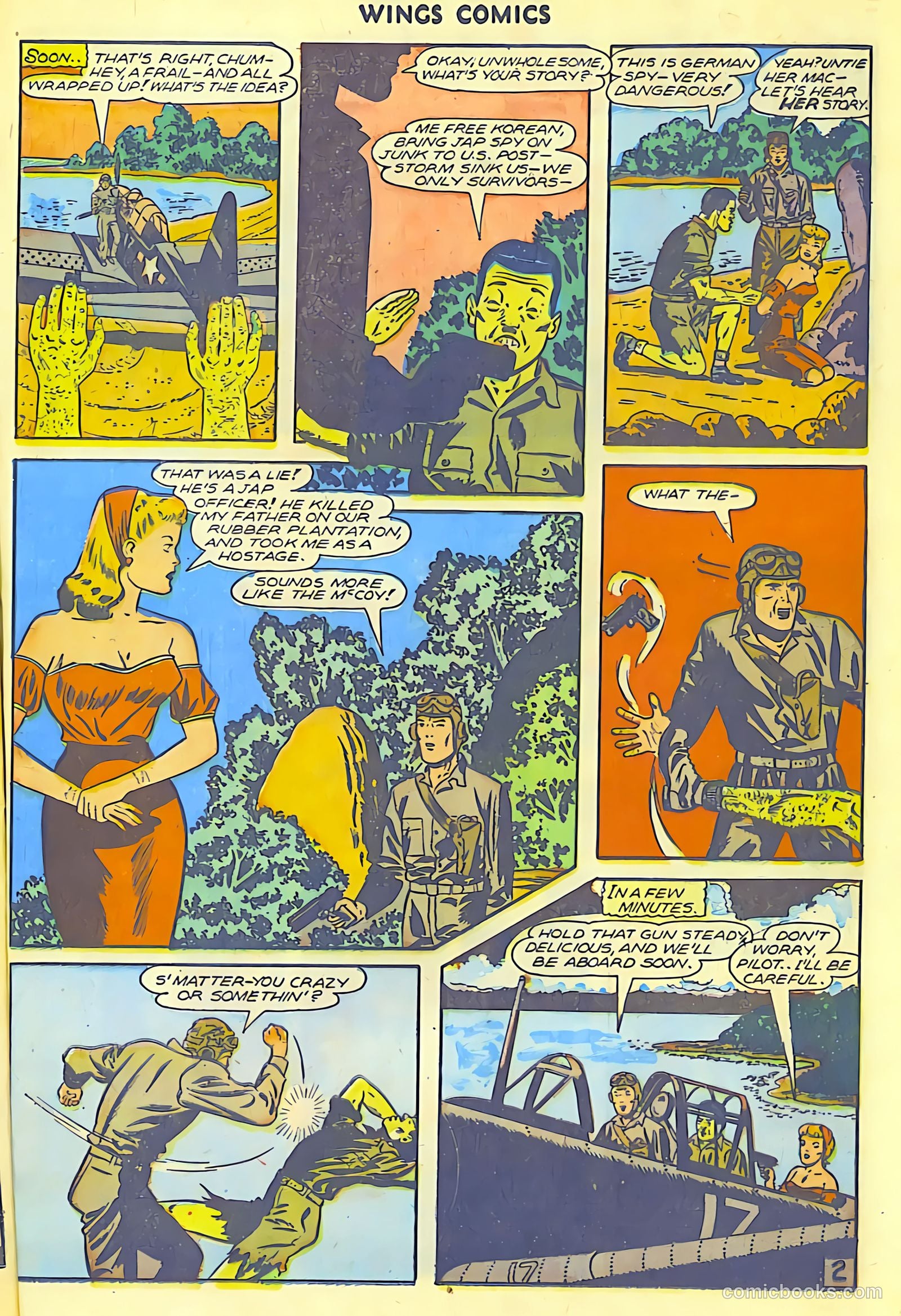 Wings Comics #67 — page 37 of 52