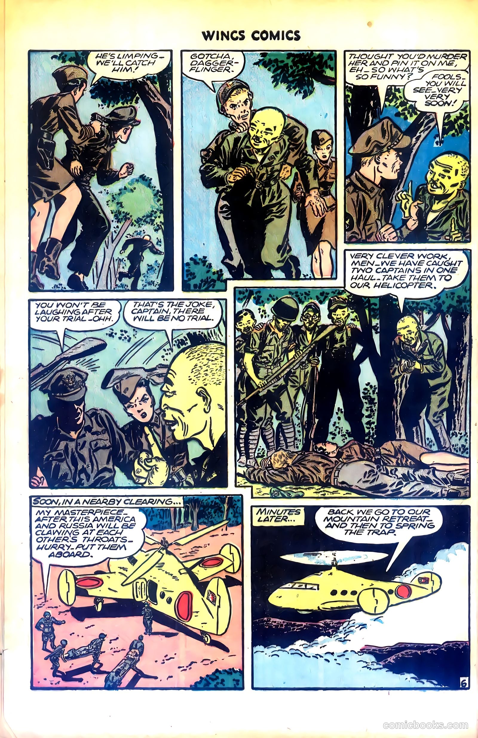 Wings Comics #68 — page 8 of 52