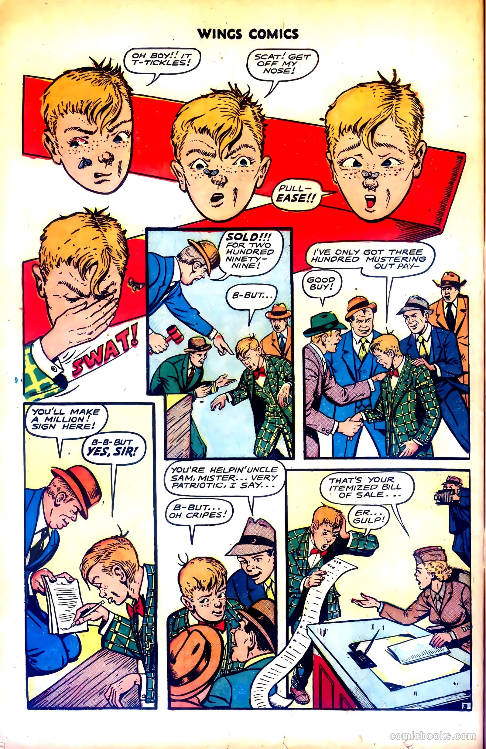 Wings Comics #68 — page 22 of 52