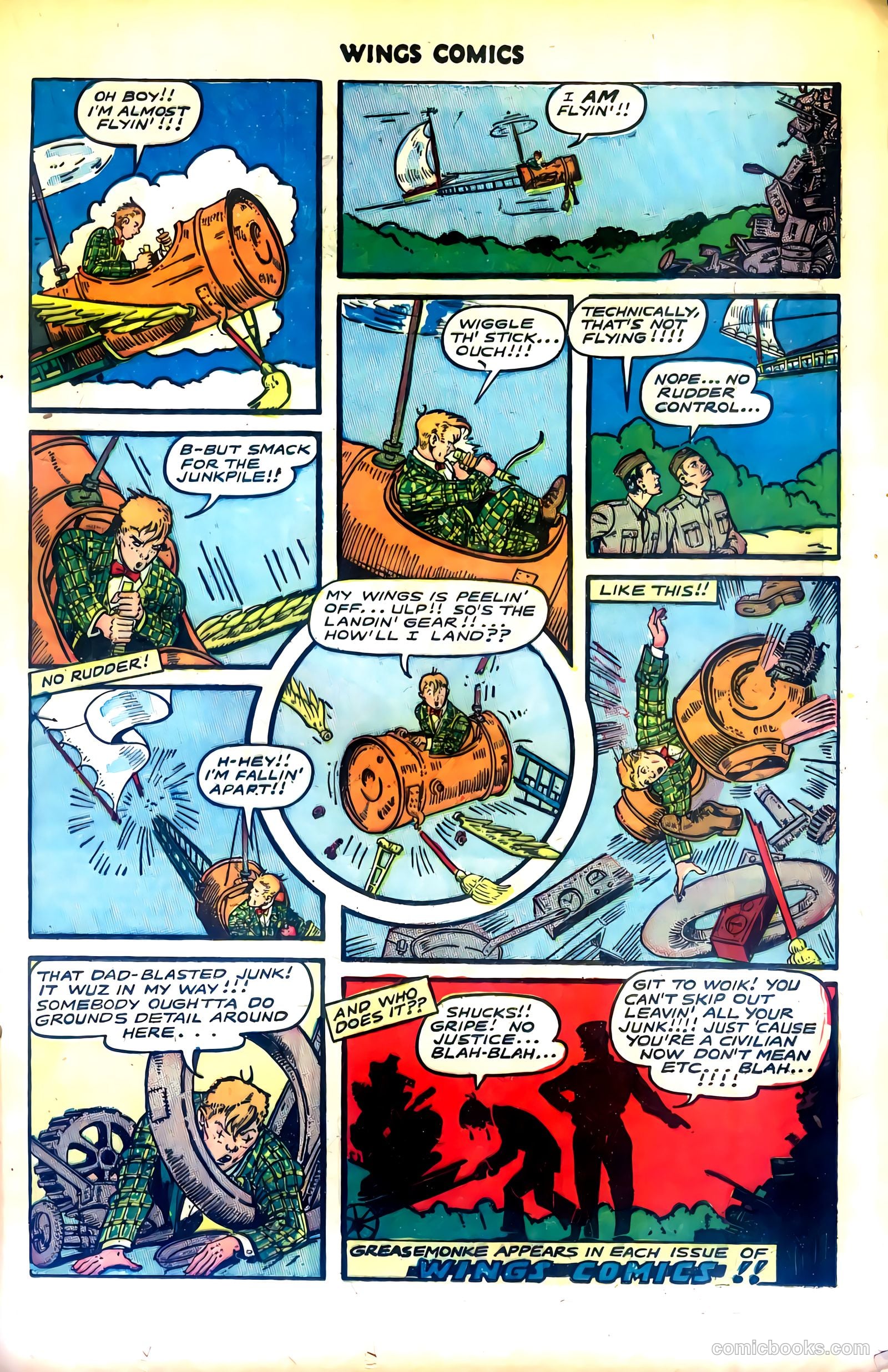 Wings Comics #68 — page 25 of 52