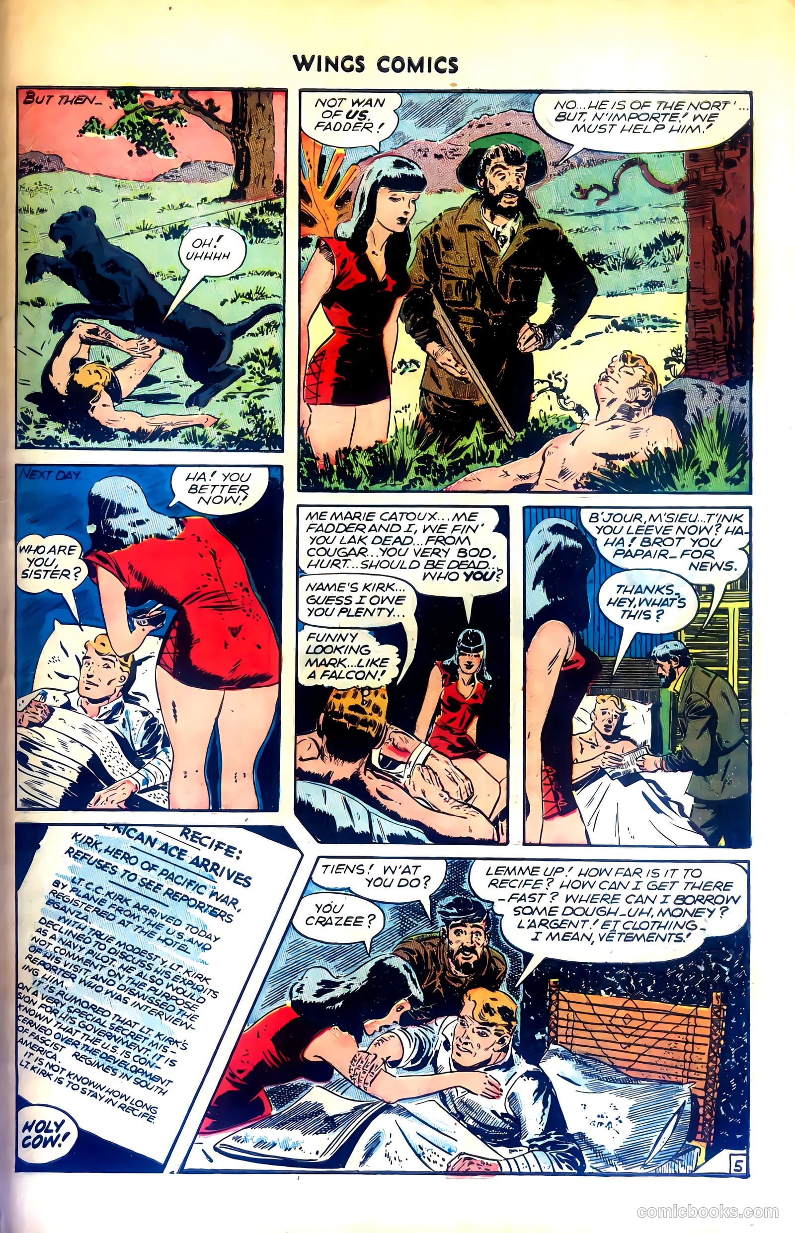 Wings Comics #68 — page 39 of 52