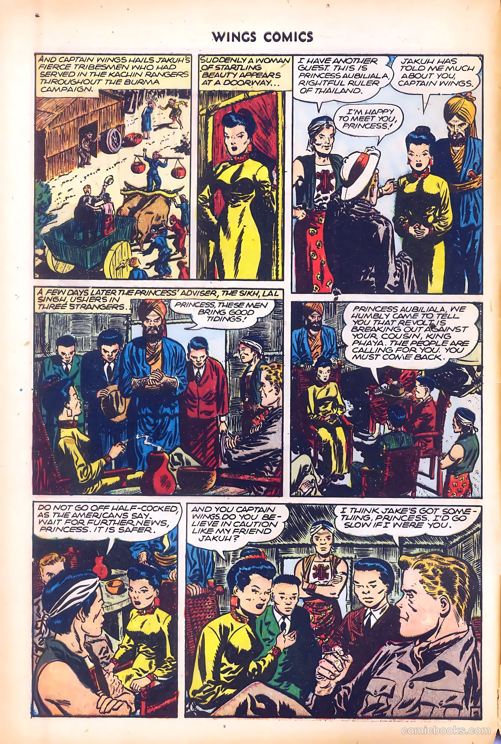 Wings Comics #69 — page 4 of 52
