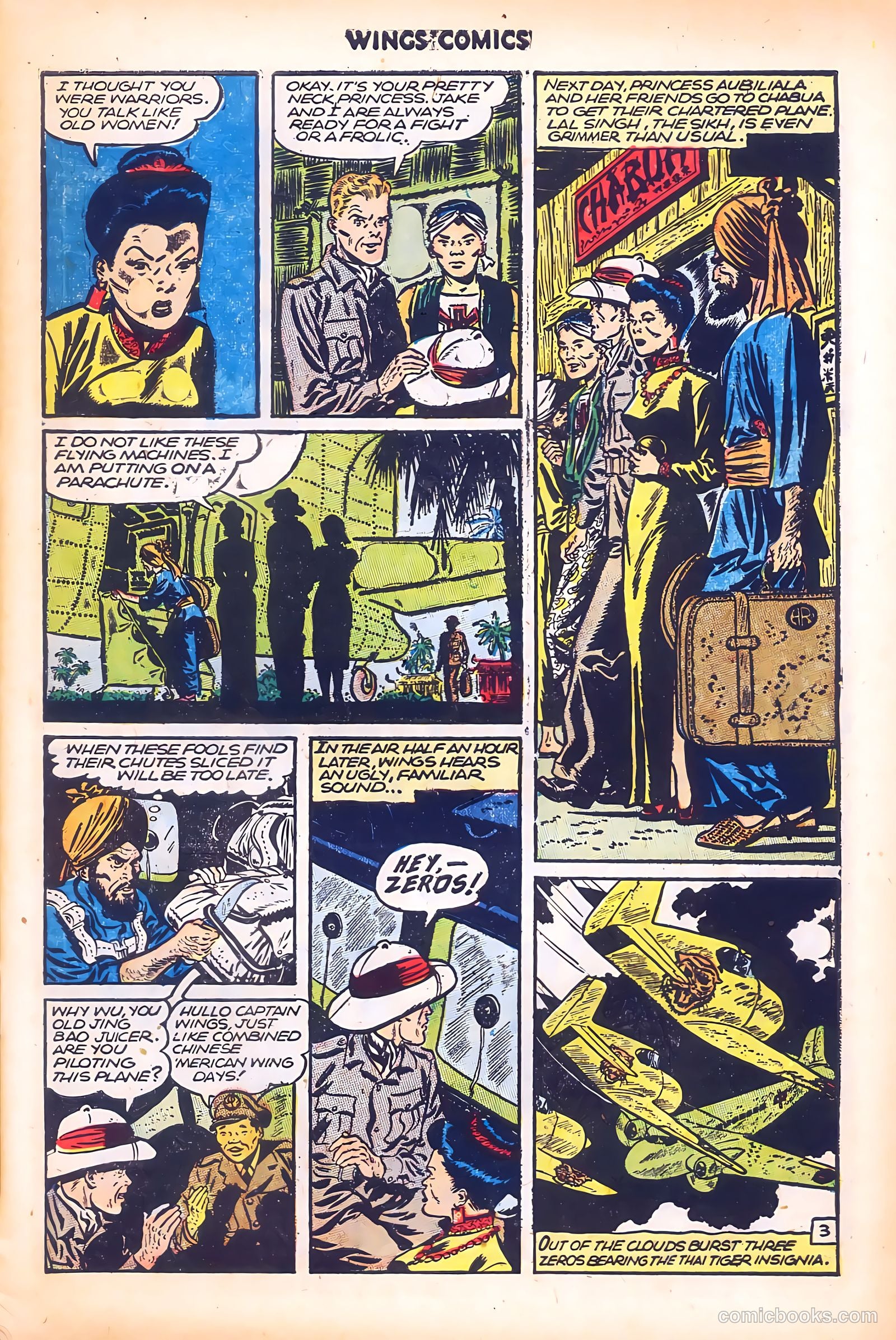 Wings Comics #69 — page 5 of 52