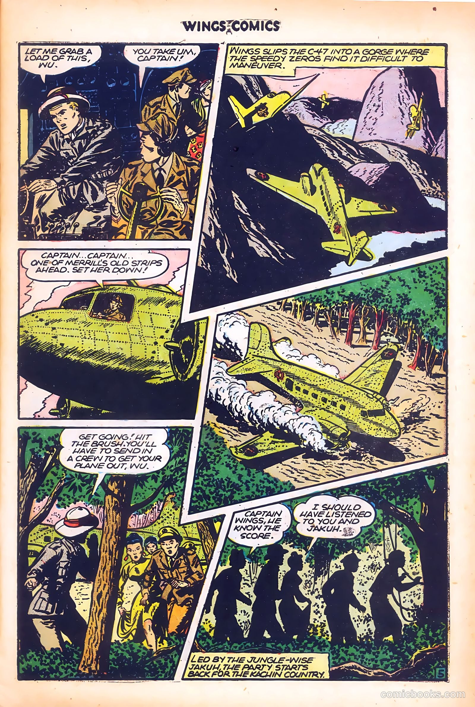Wings Comics #69 — page 7 of 52