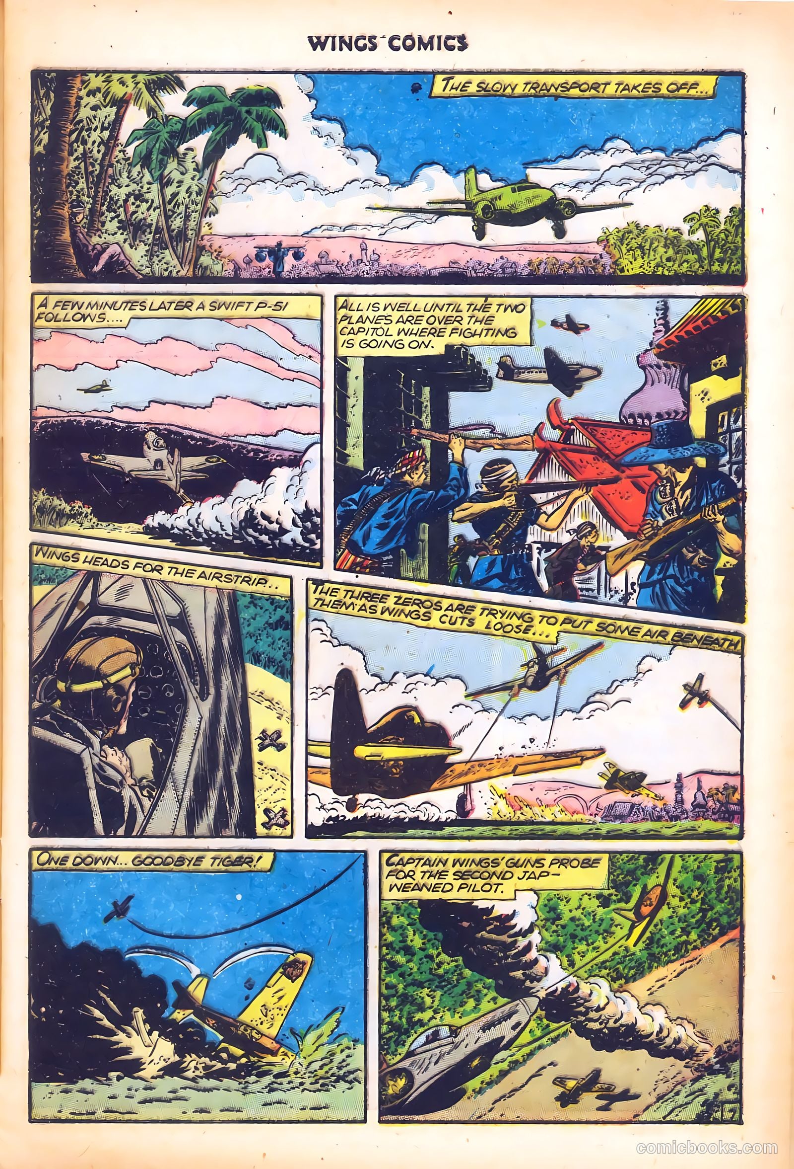 Wings Comics #69 — page 9 of 52