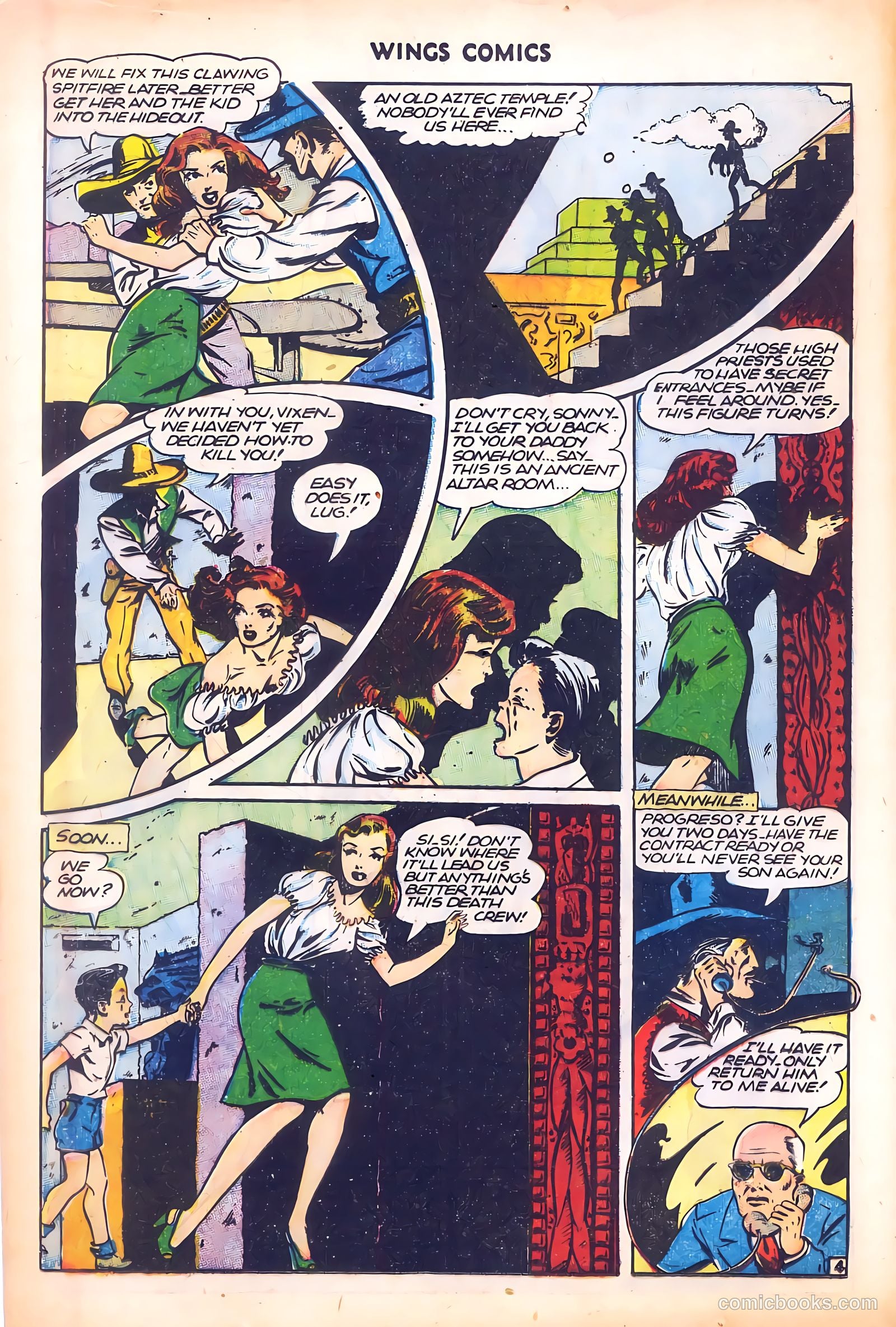 Wings Comics #69 — page 16 of 52