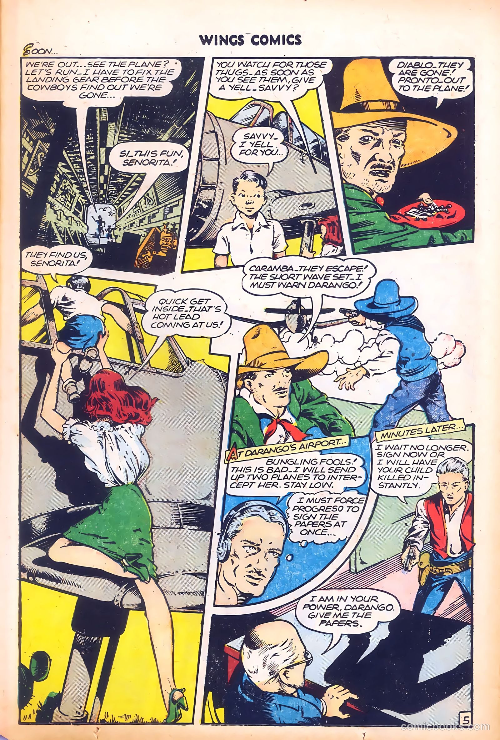 Wings Comics #69 — page 17 of 52