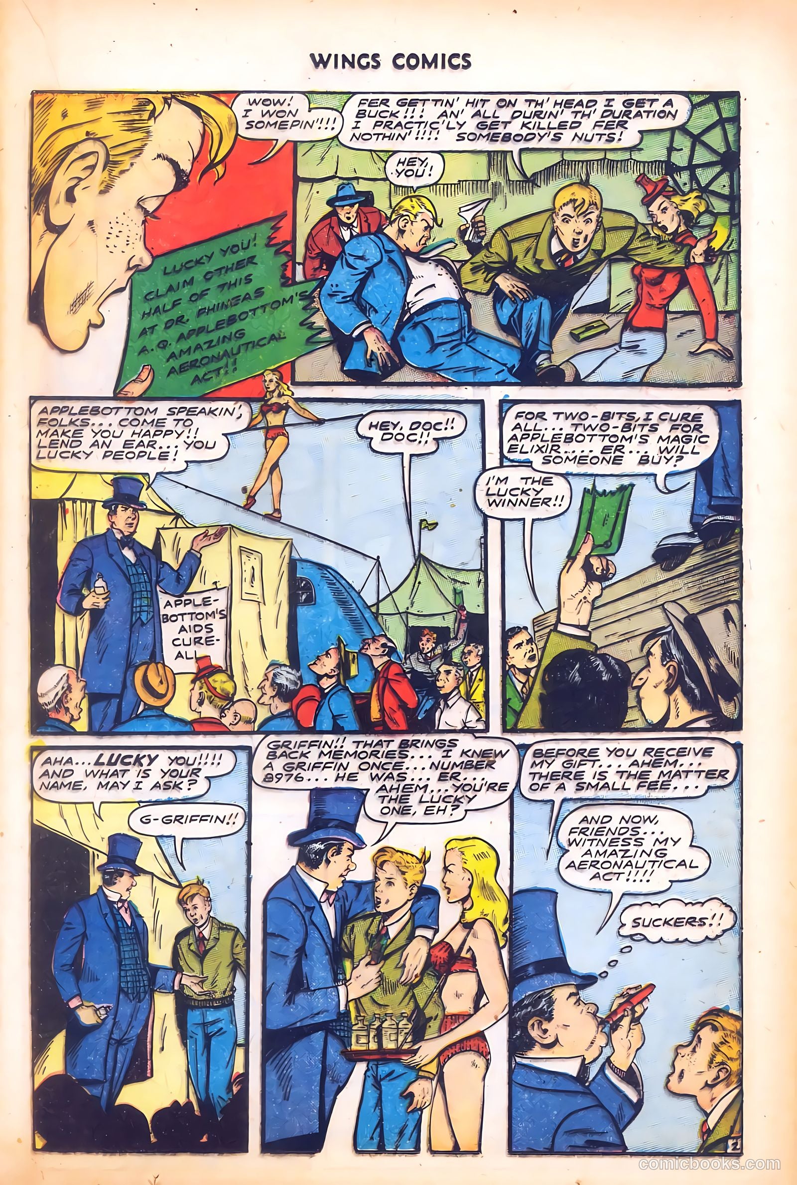 Wings Comics #69 — page 21 of 52