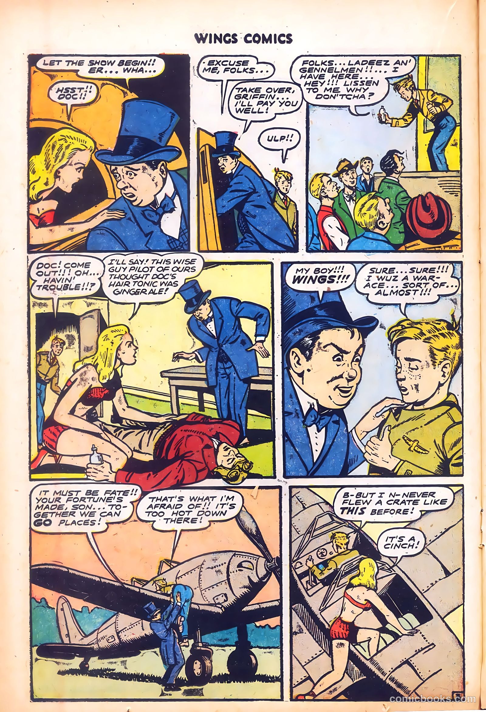 Wings Comics #69 — page 22 of 52