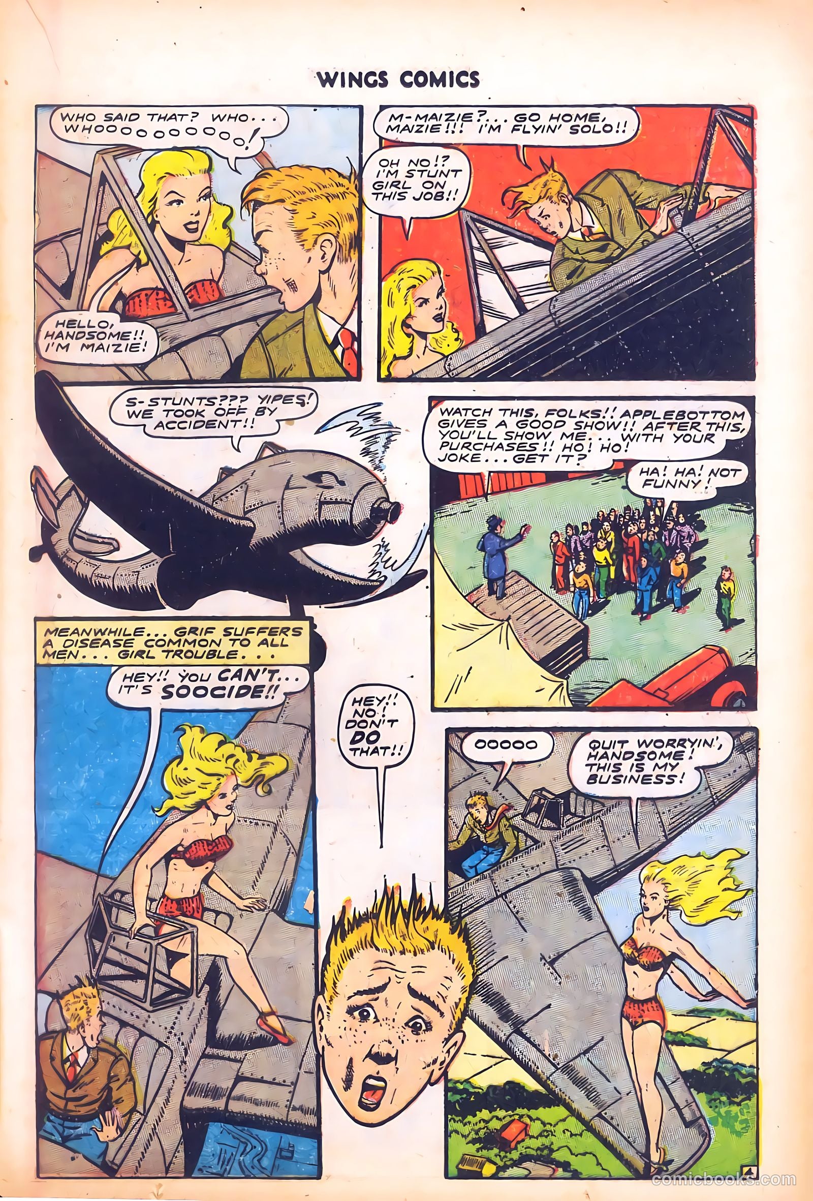 Wings Comics #69 — page 23 of 52