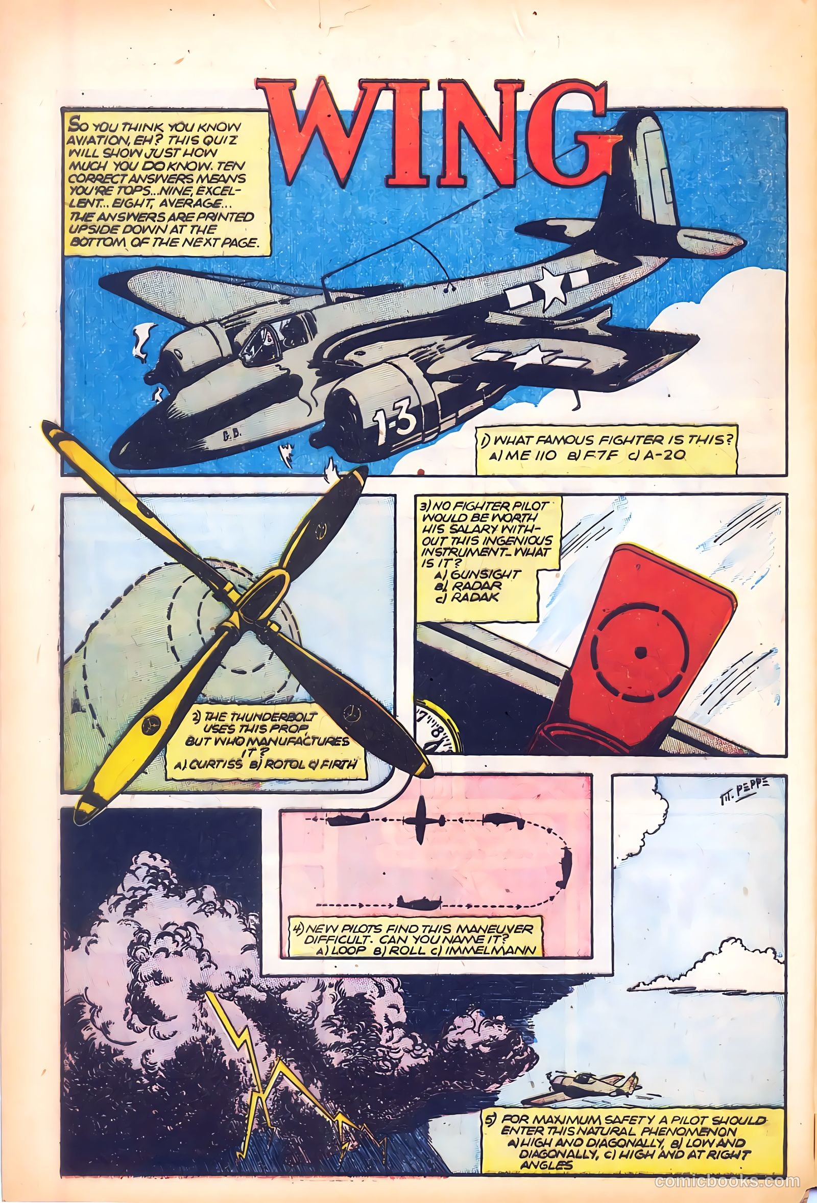 Wings Comics #69 — page 40 of 52