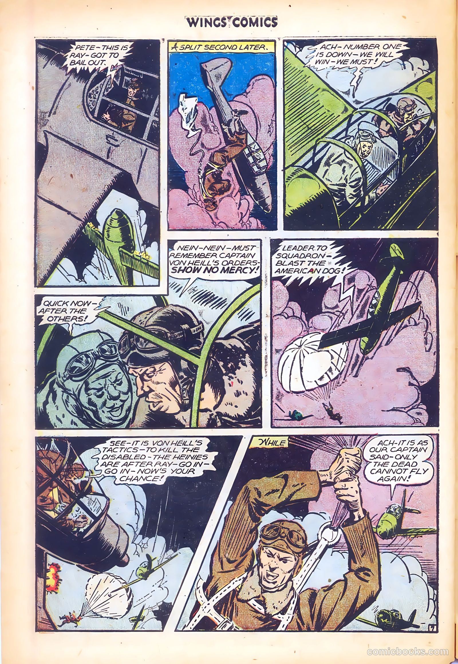Wings Comics #69 — page 48 of 52