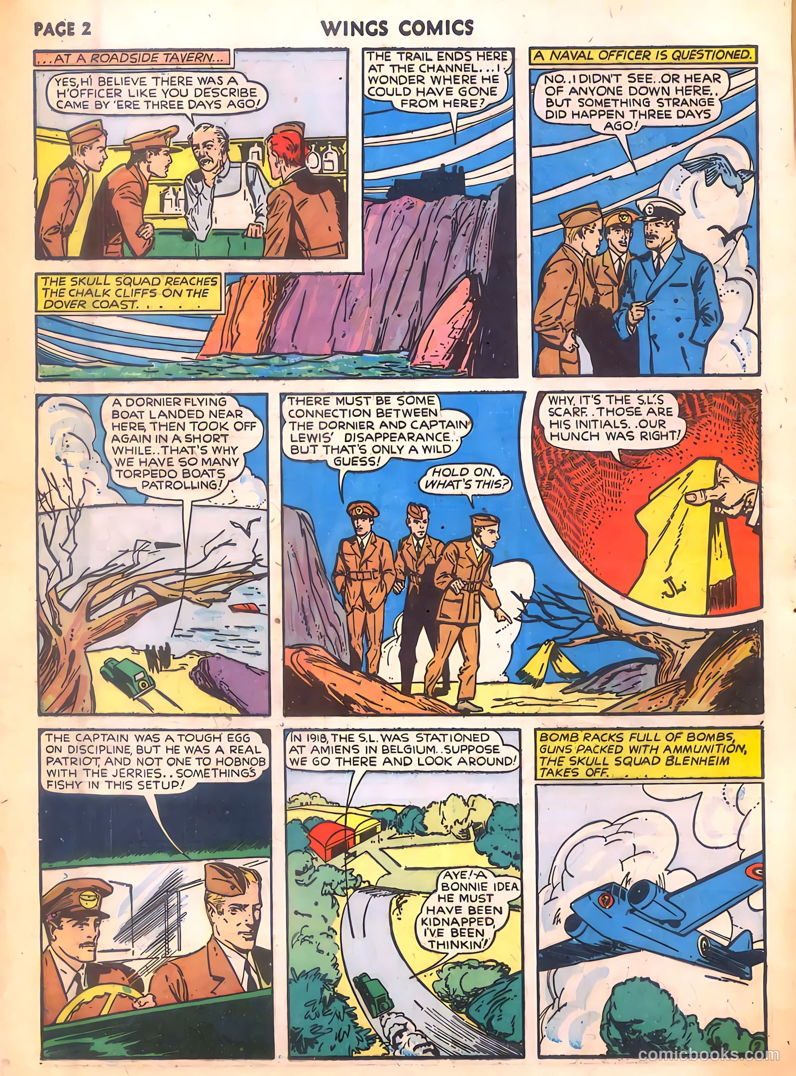 Wings Comics #7 — page 4 of 68