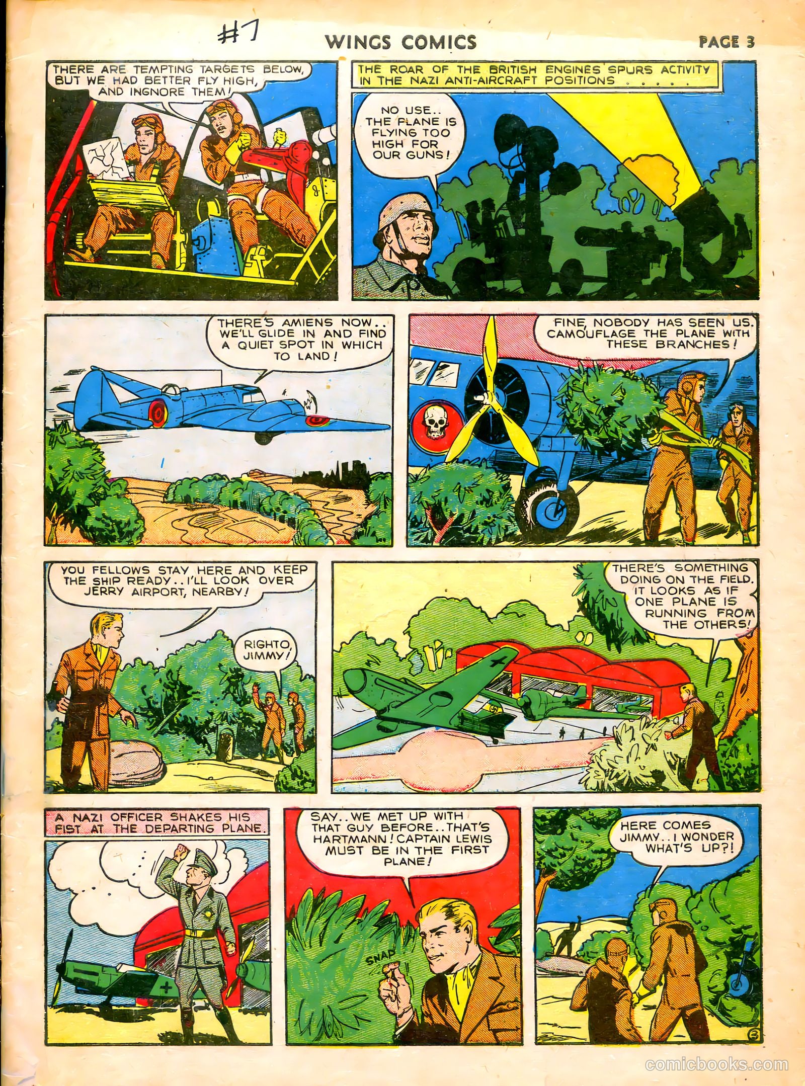 Wings Comics #7 — page 5 of 68