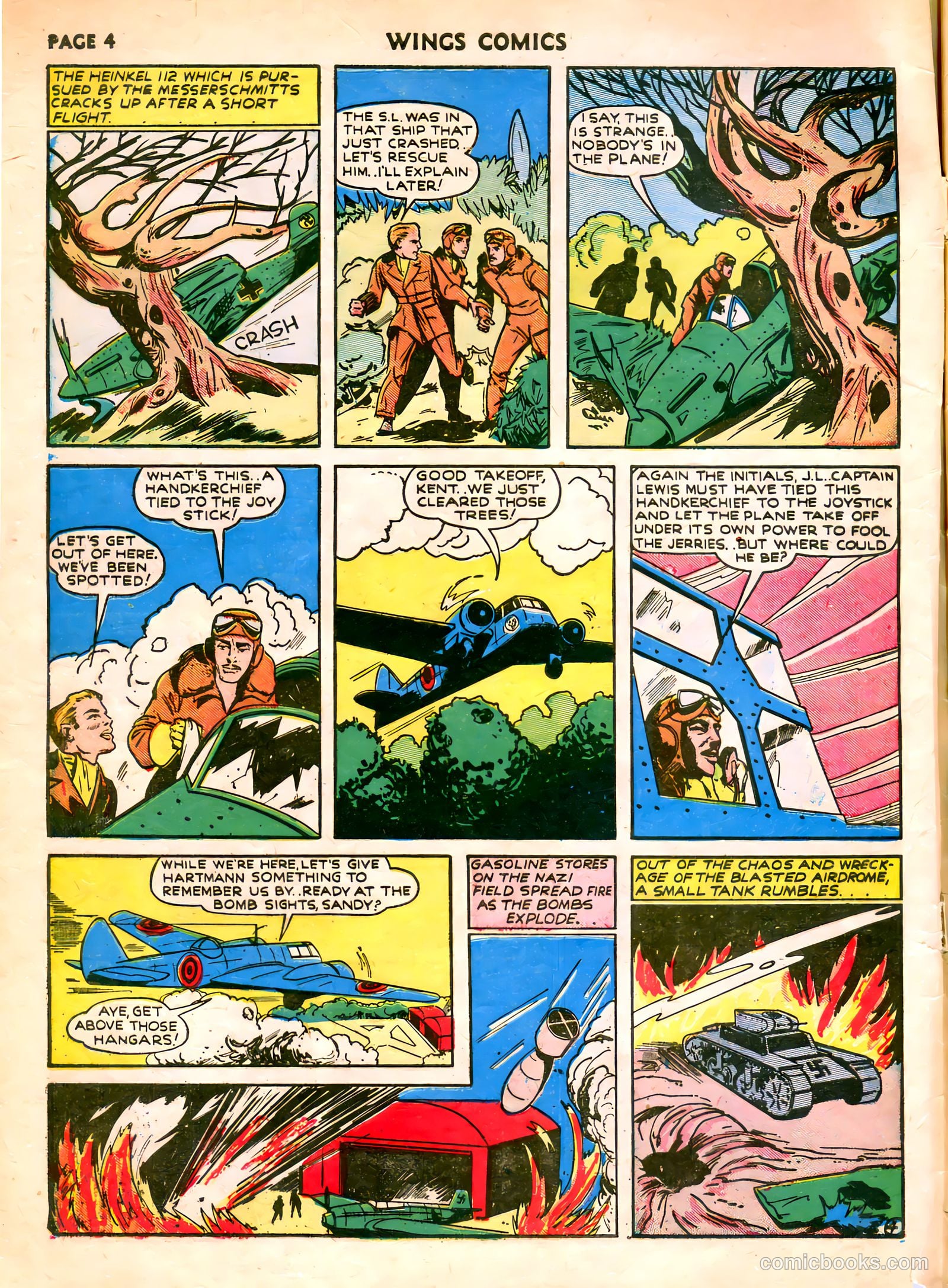 Wings Comics #7 — page 6 of 68