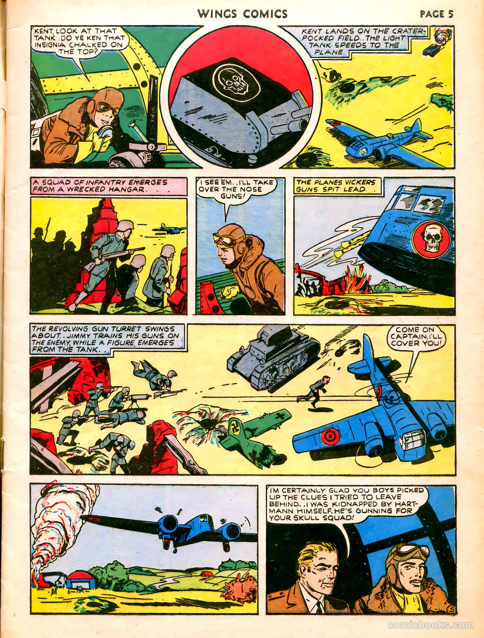 Wings Comics #7 — page 7 of 68