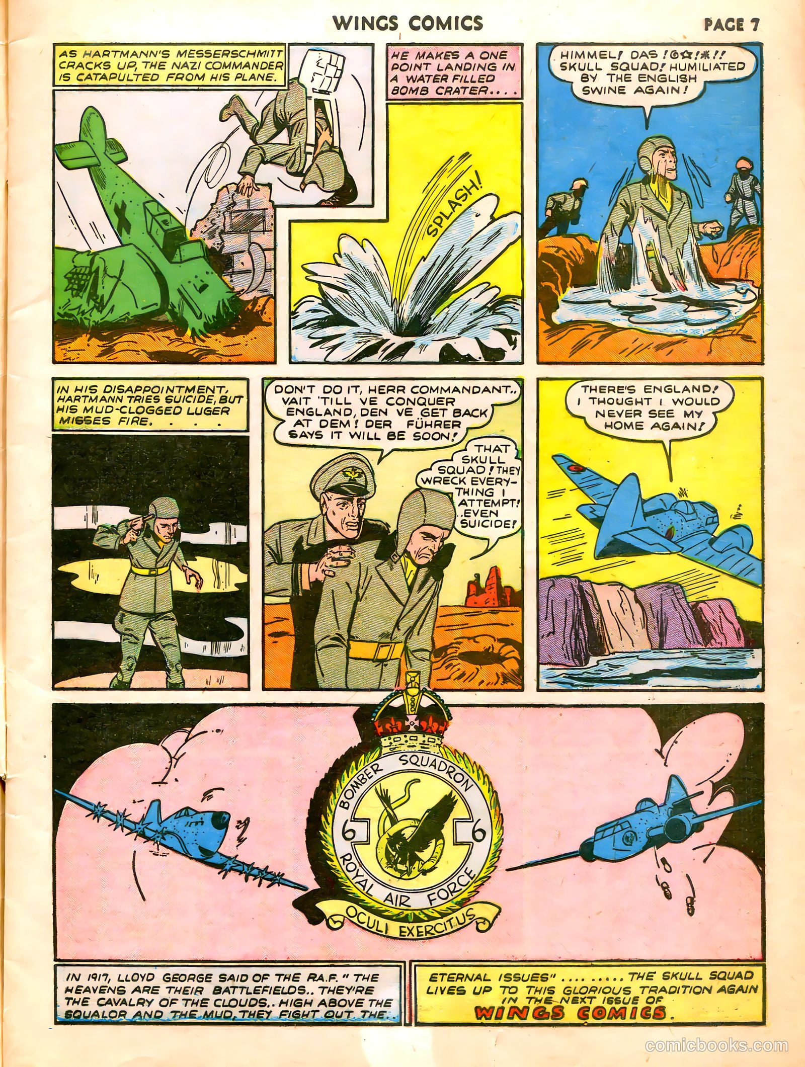 Wings Comics #7 — page 9 of 68