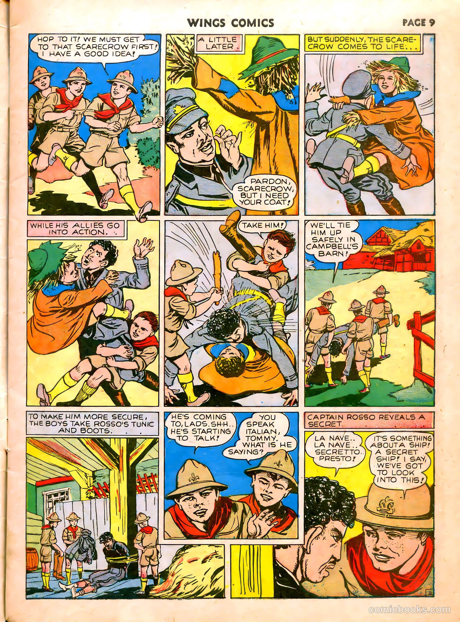 Wings Comics #7 — page 11 of 68