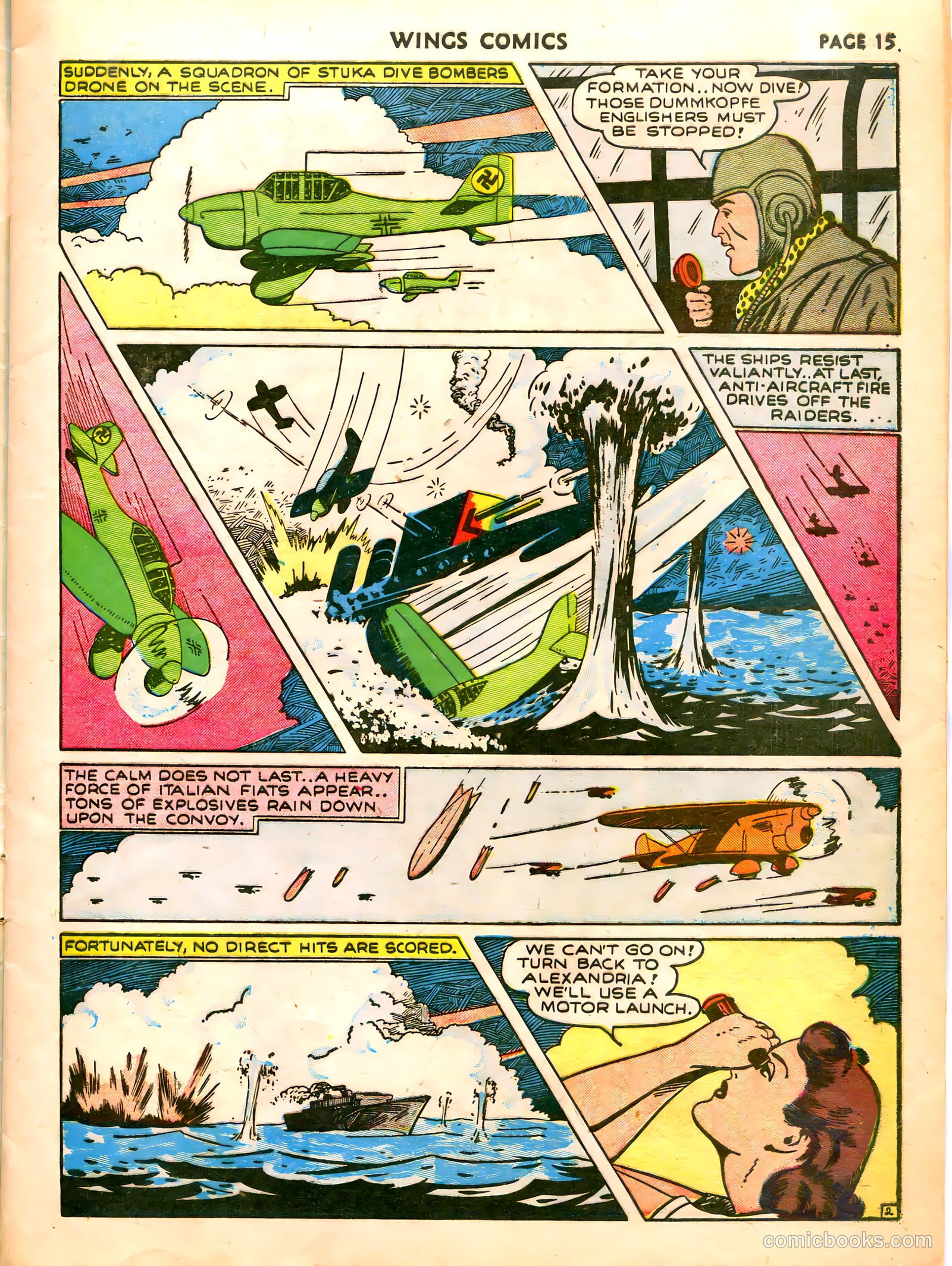 Wings Comics #7 — page 17 of 68