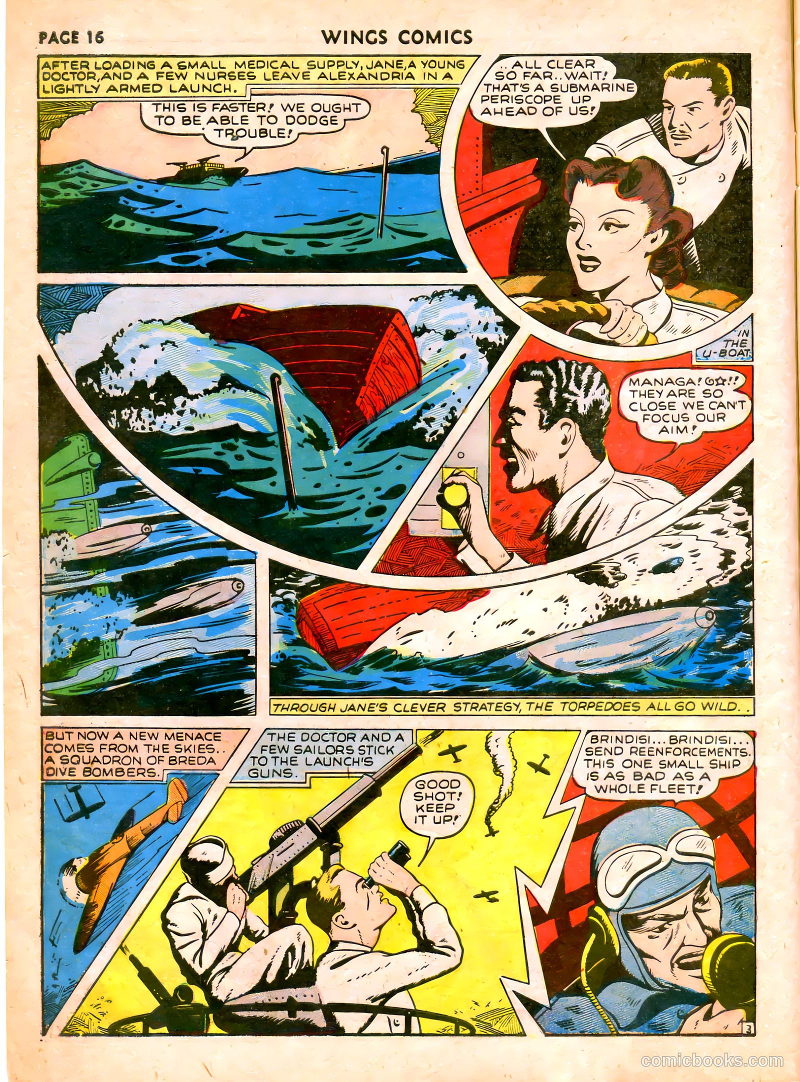 Wings Comics #7 — page 18 of 68