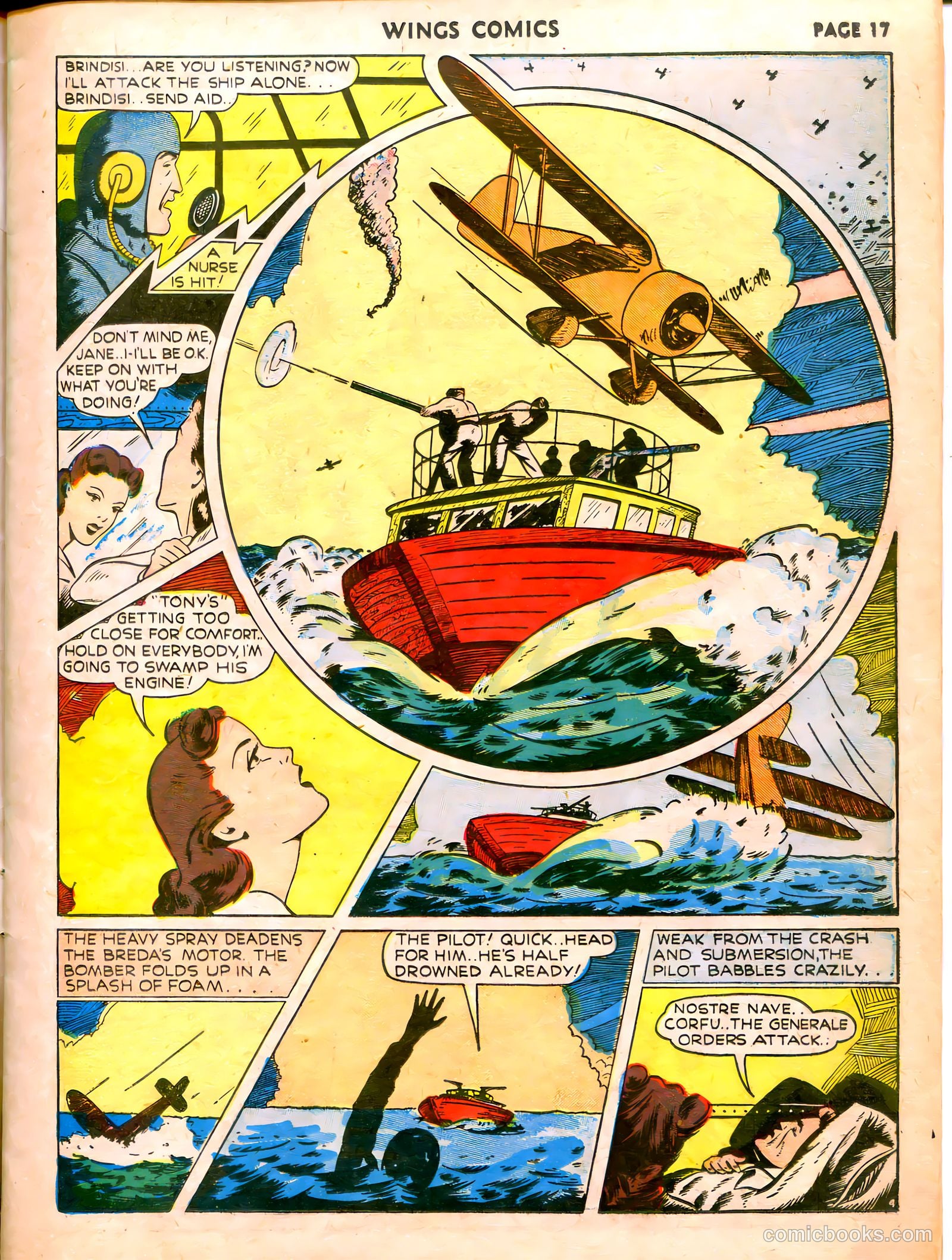 Wings Comics #7 — page 19 of 68