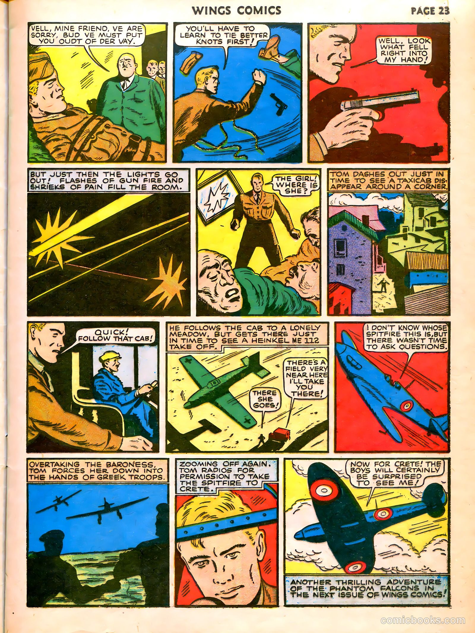 Wings Comics #7 — page 25 of 68