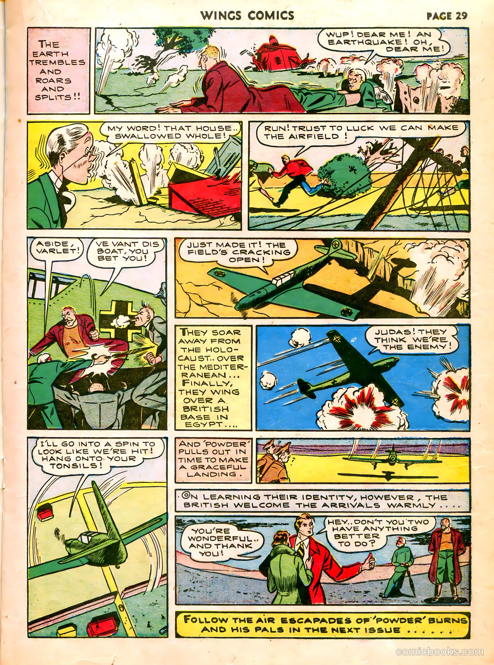 Wings Comics #7 — page 31 of 68