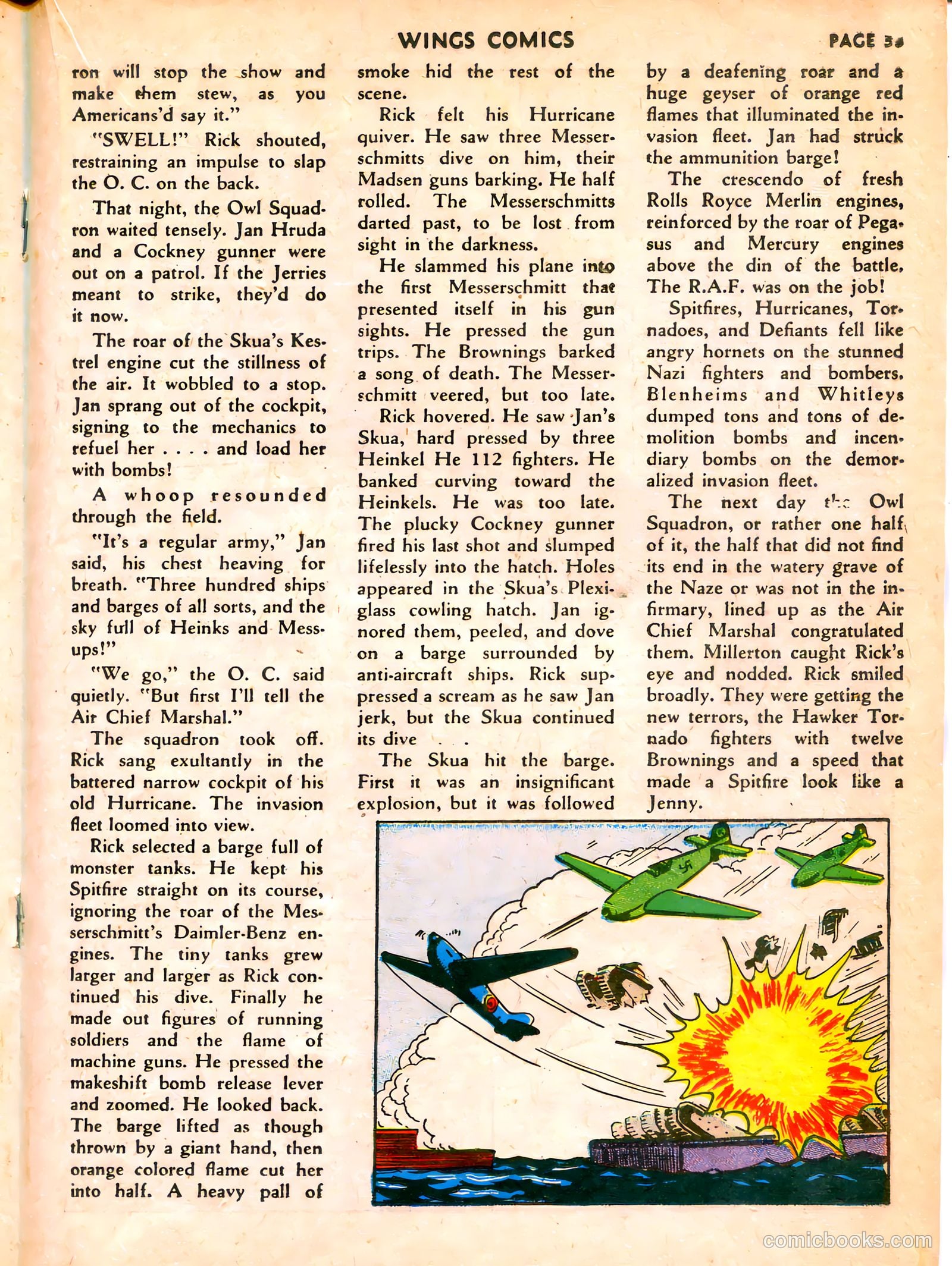 Wings Comics #7 — page 35 of 68