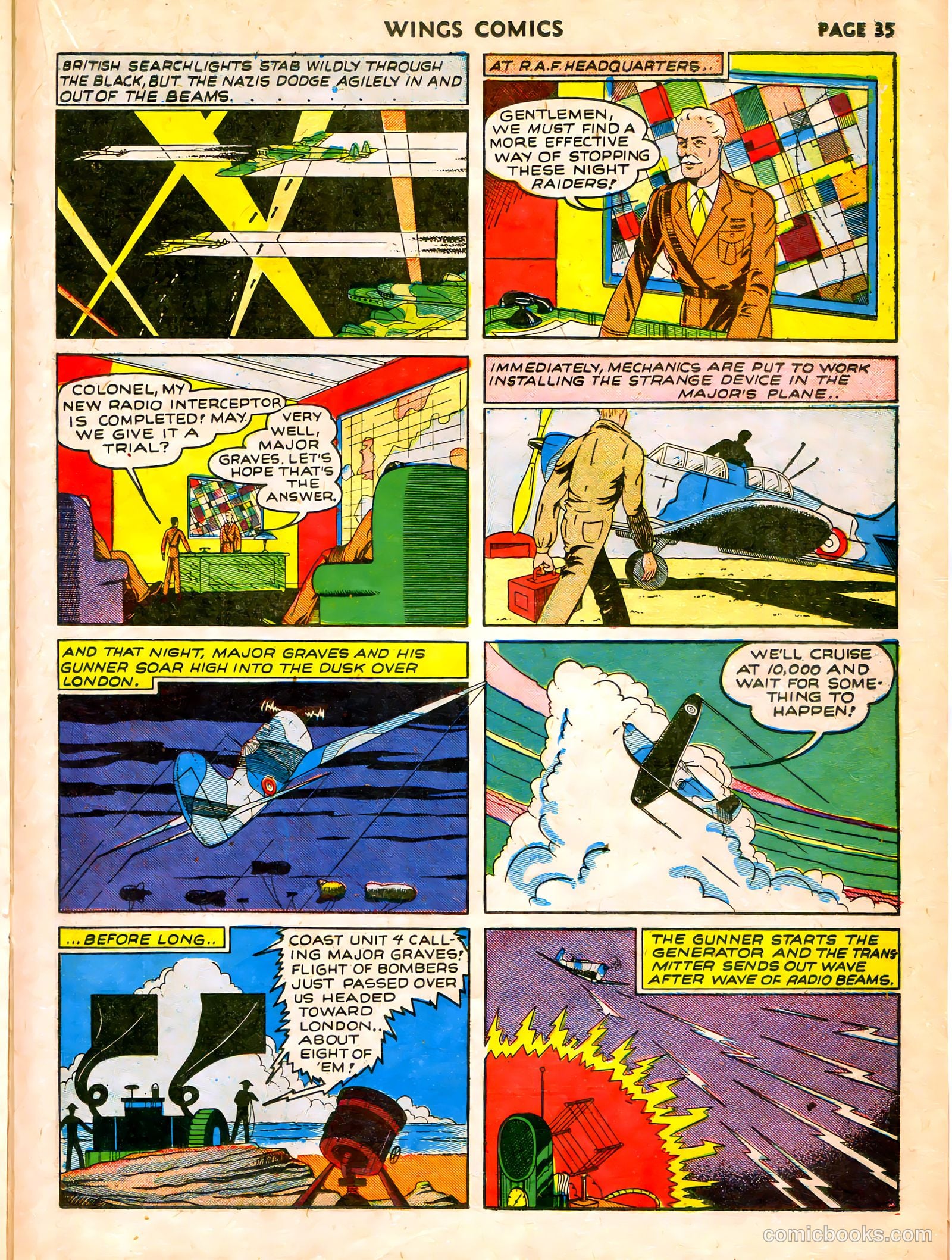 Wings Comics #7 — page 37 of 68