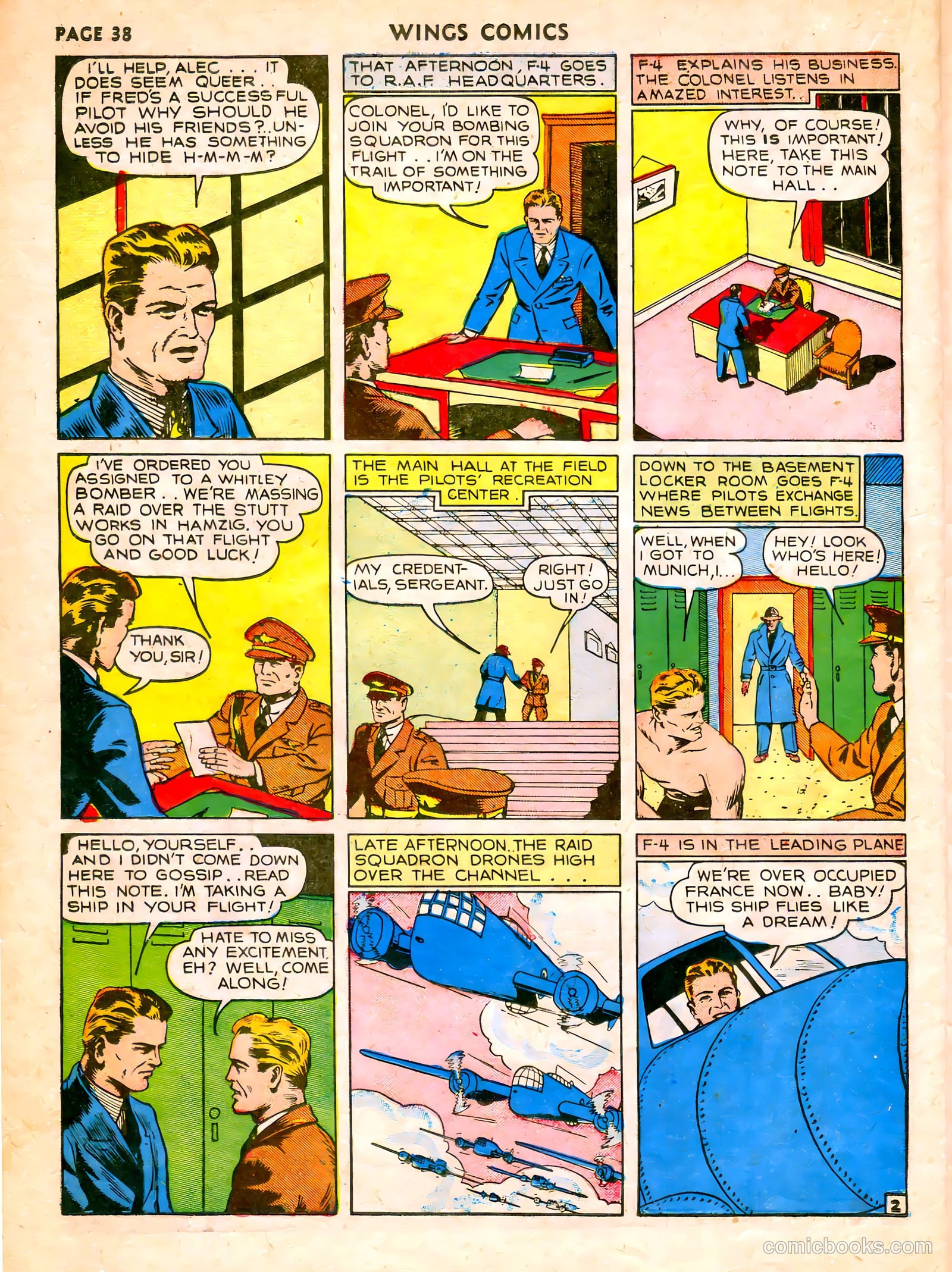 Wings Comics #7 — page 40 of 68