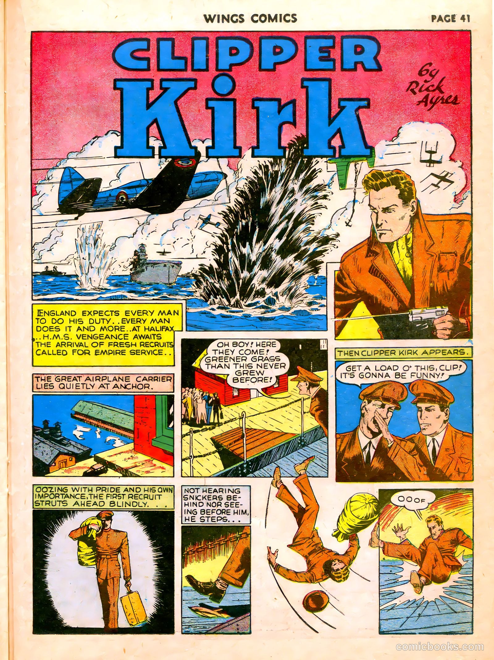 Wings Comics #7 — page 43 of 68