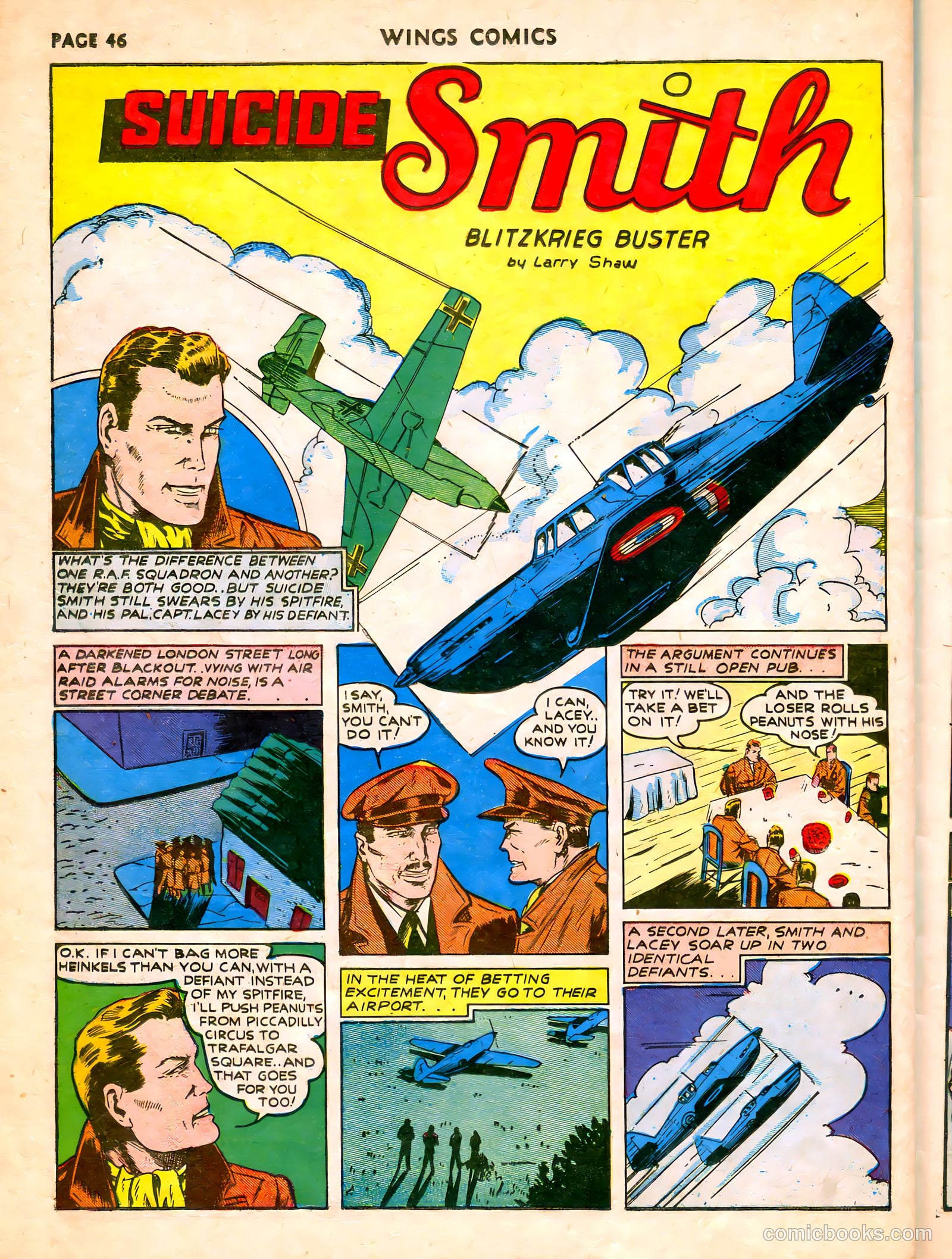 Wings Comics #7 — page 48 of 68