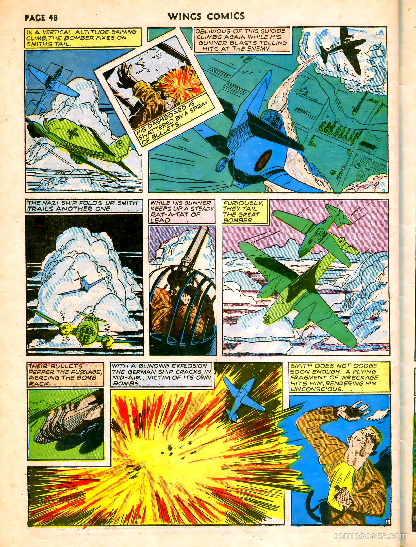 Wings Comics #7 — page 50 of 68