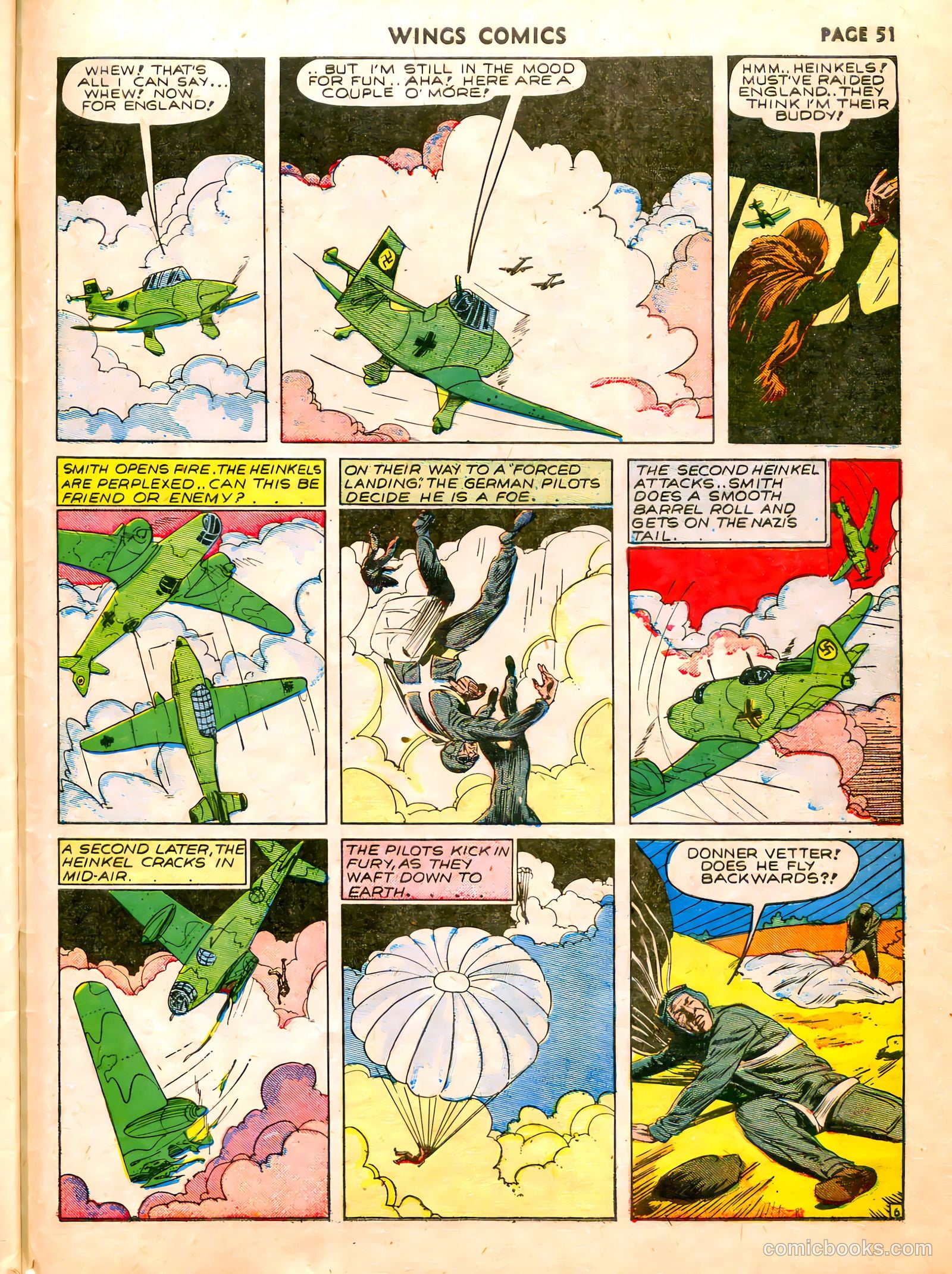 Wings Comics #7 — page 53 of 68