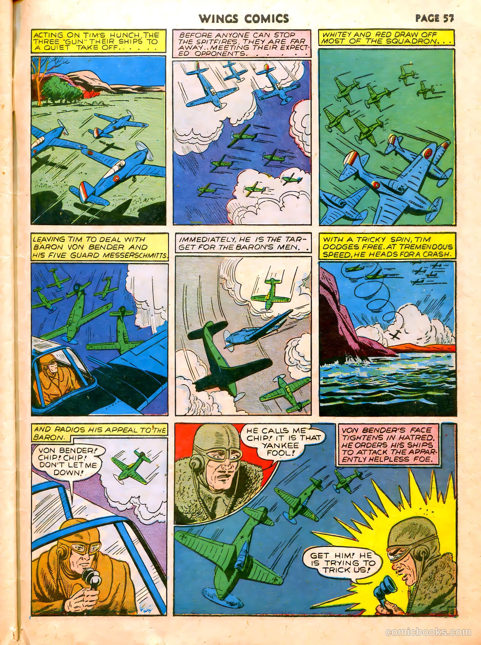Wings Comics #7 — page 59 of 68