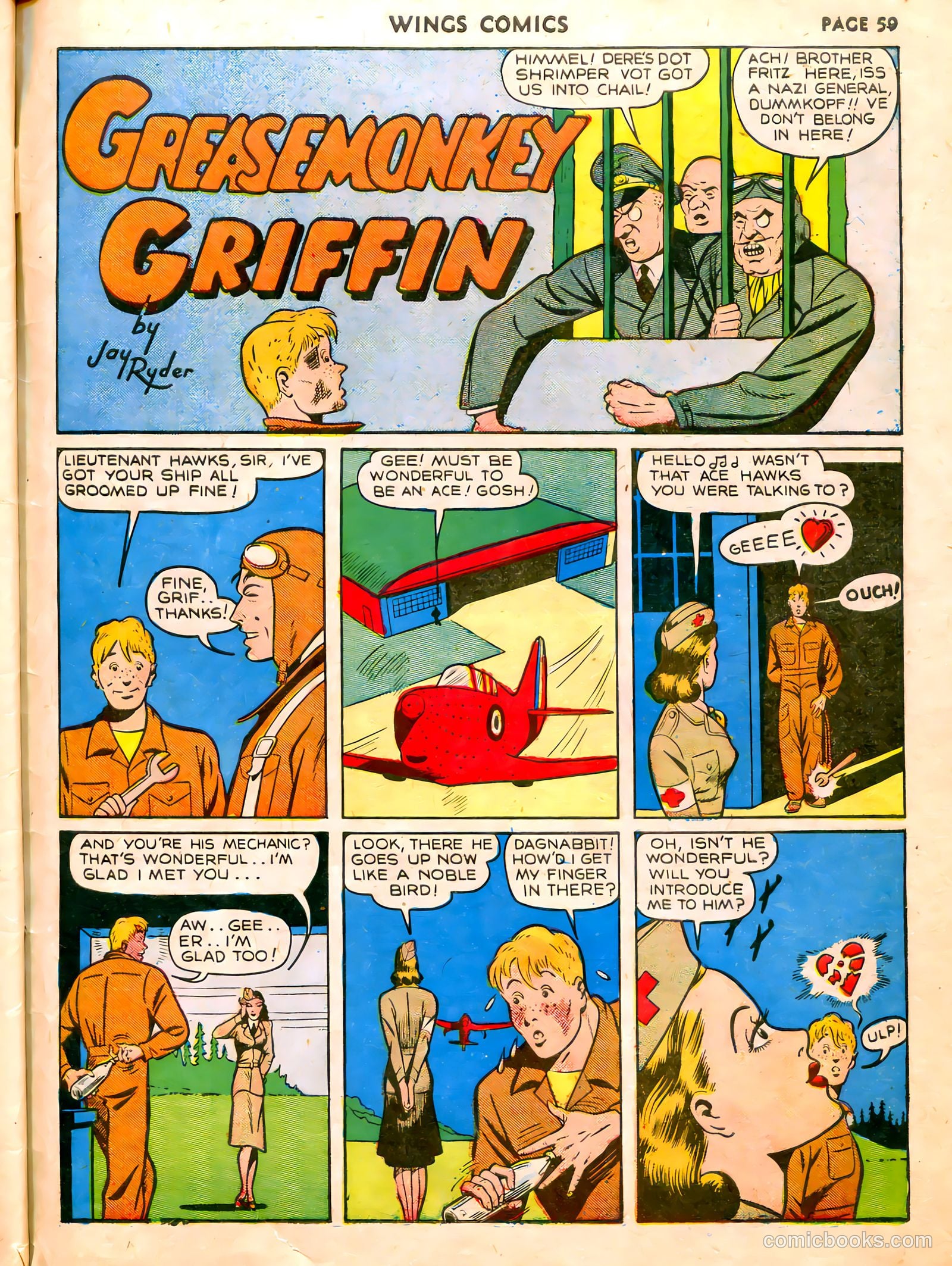 Wings Comics #7 — page 61 of 68