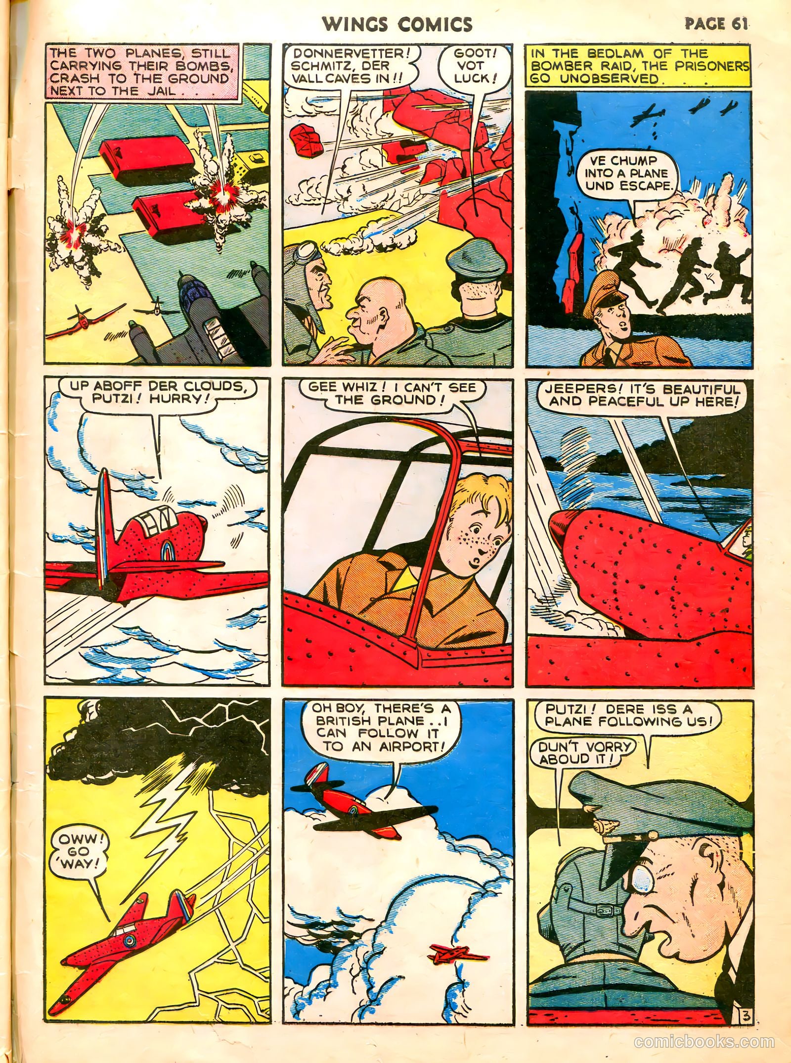 Wings Comics #7 — page 63 of 68