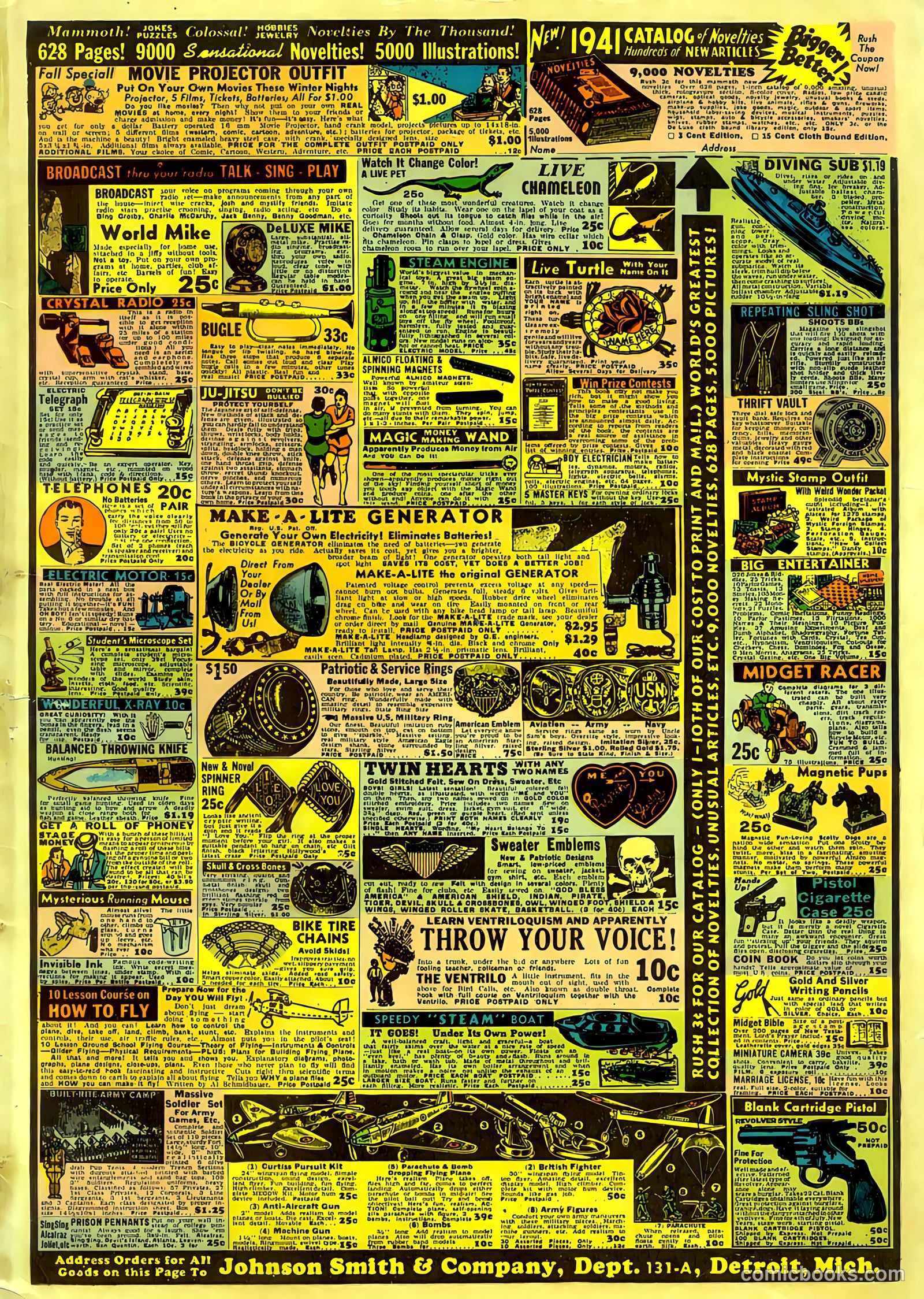 Wings Comics #7 — page 67 of 68