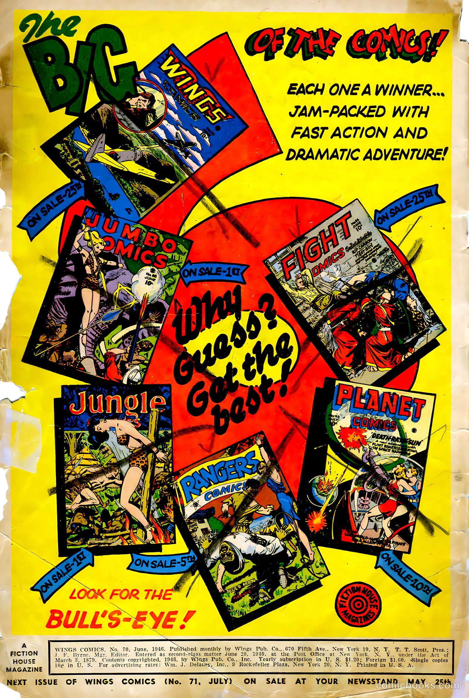 Wings Comics #70 — page 2 of 52