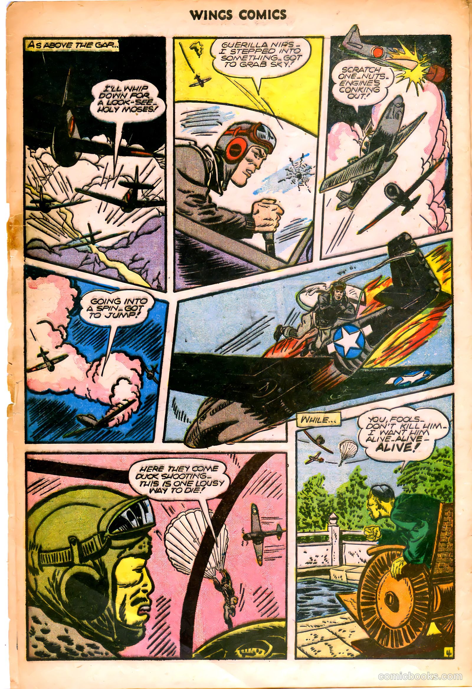 Wings Comics #70 — page 6 of 52