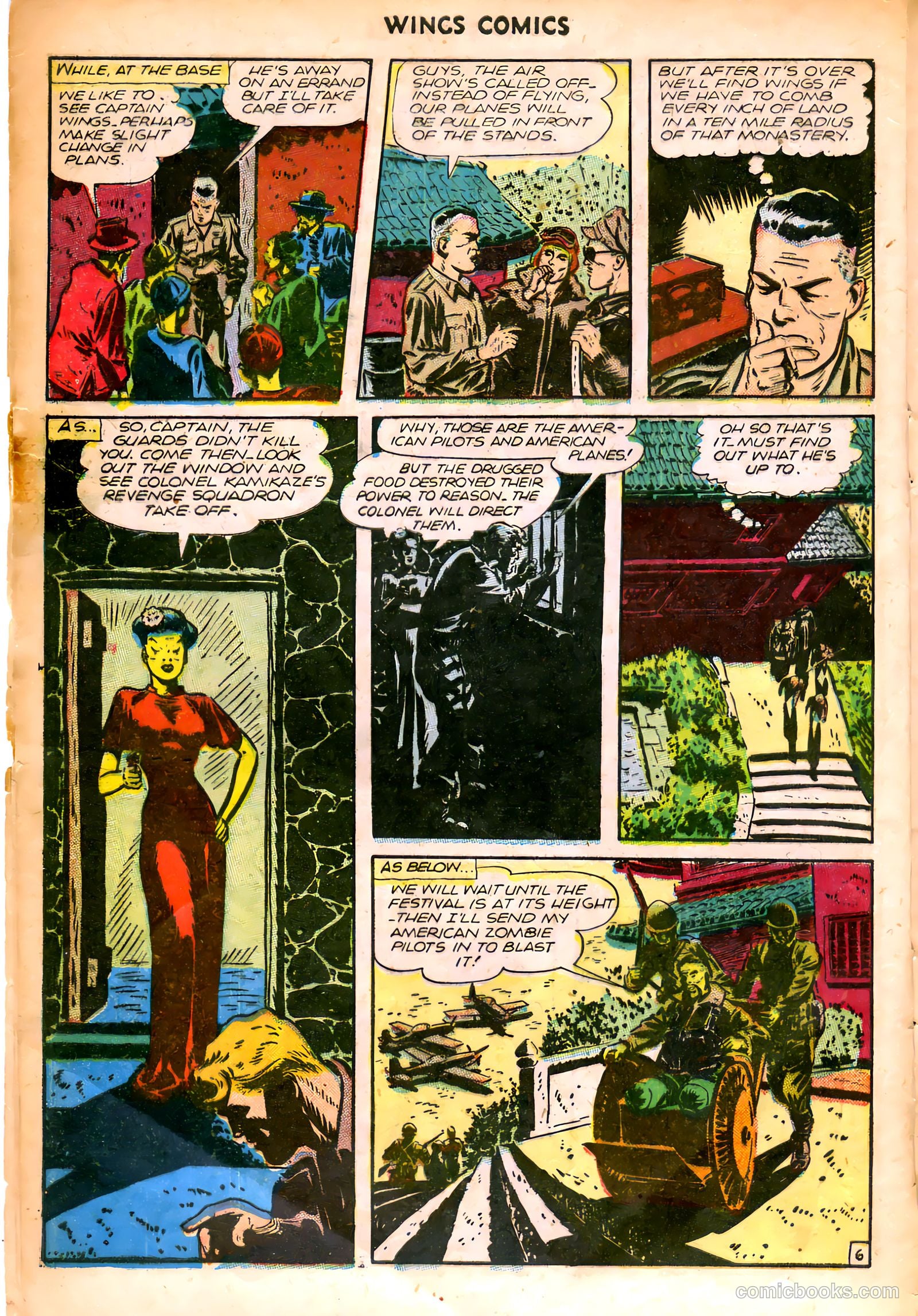 Wings Comics #70 — page 8 of 52