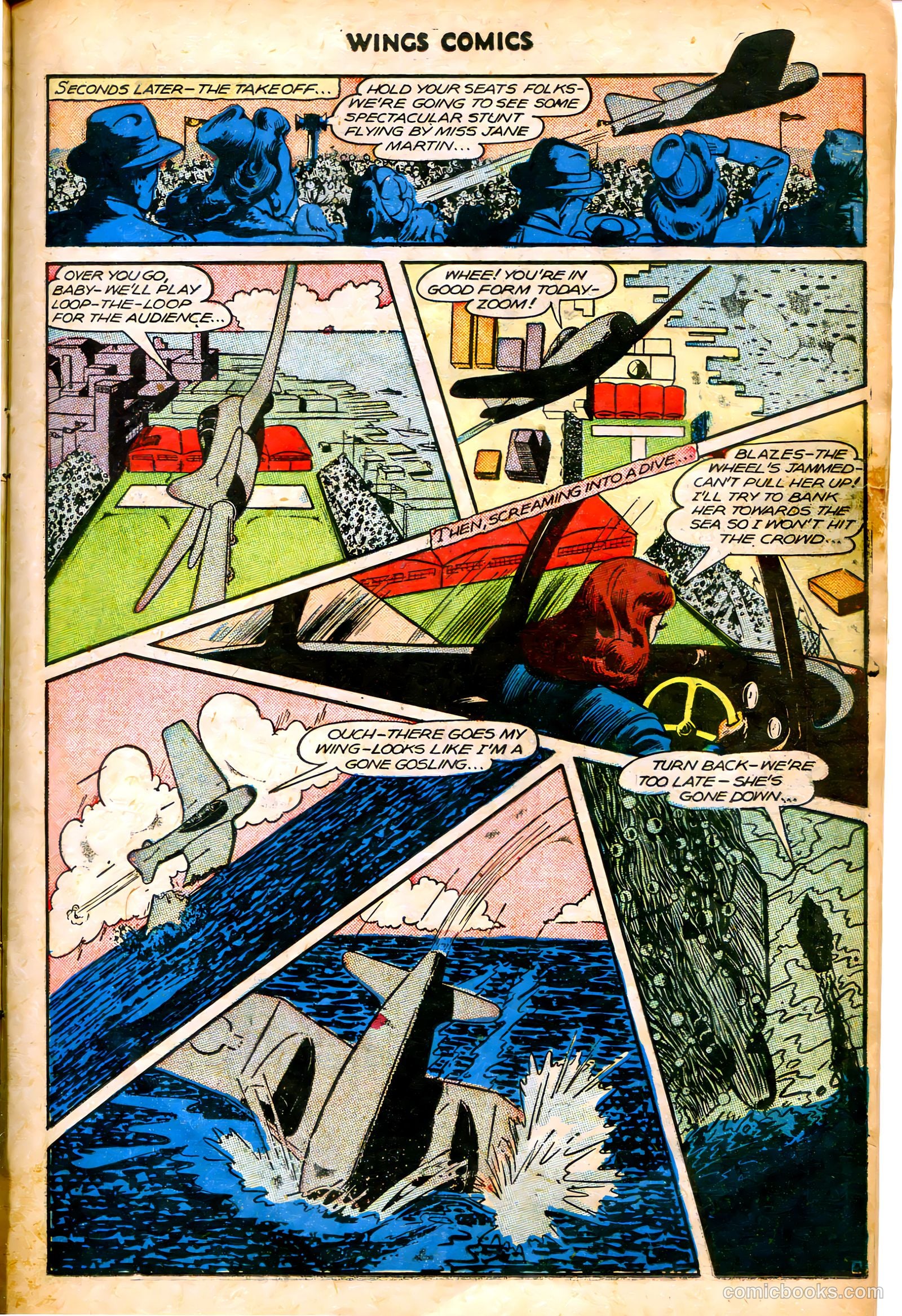 Wings Comics #70 — page 15 of 52