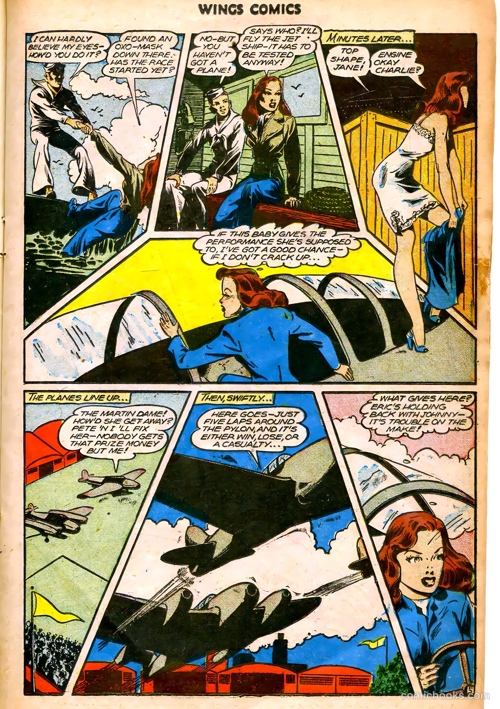 Wings Comics #70 — page 17 of 52