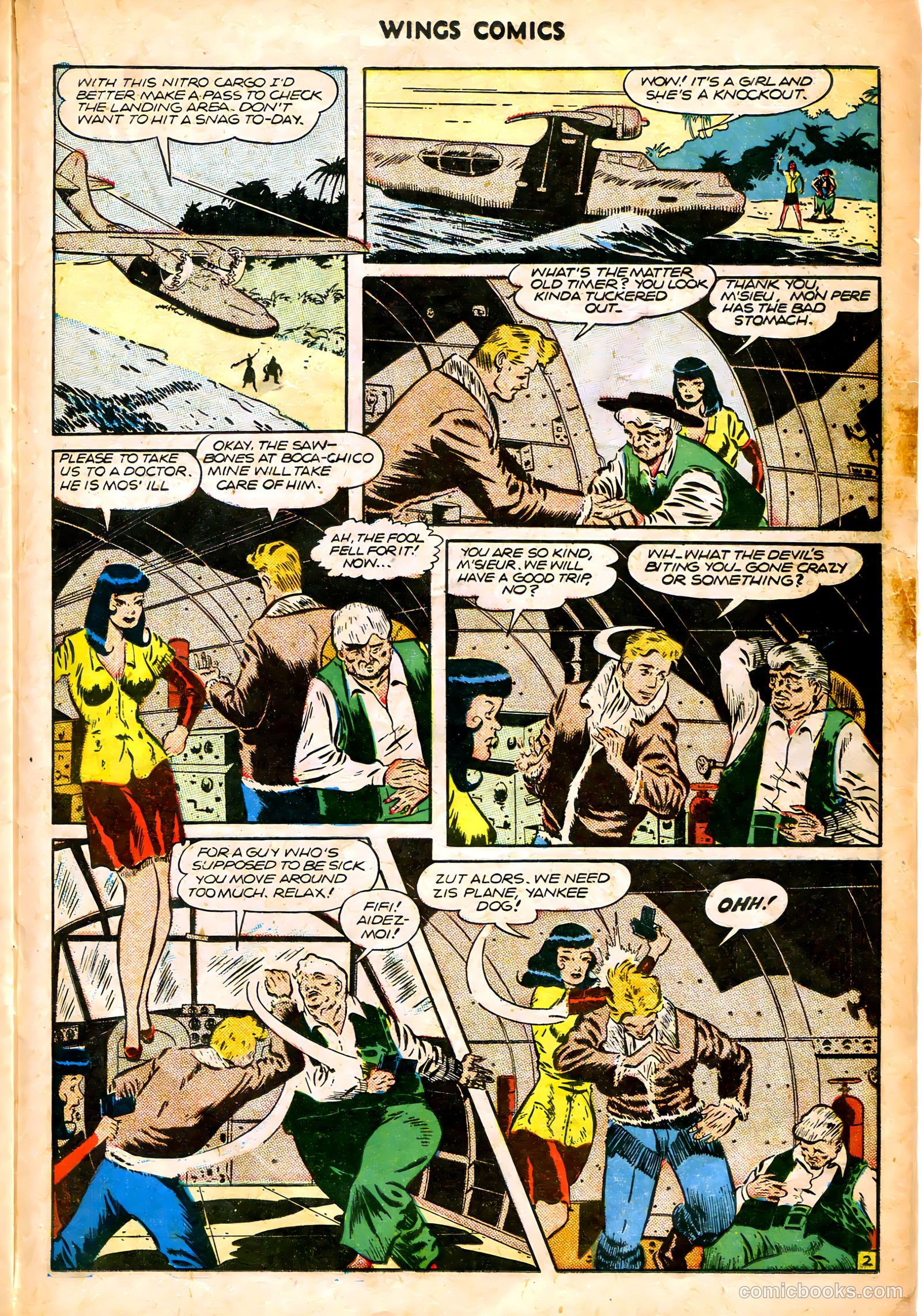 Wings Comics #70 — page 31 of 52