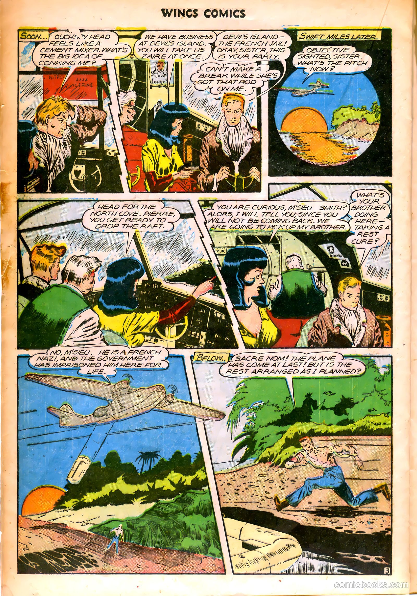 Wings Comics #70 — page 32 of 52