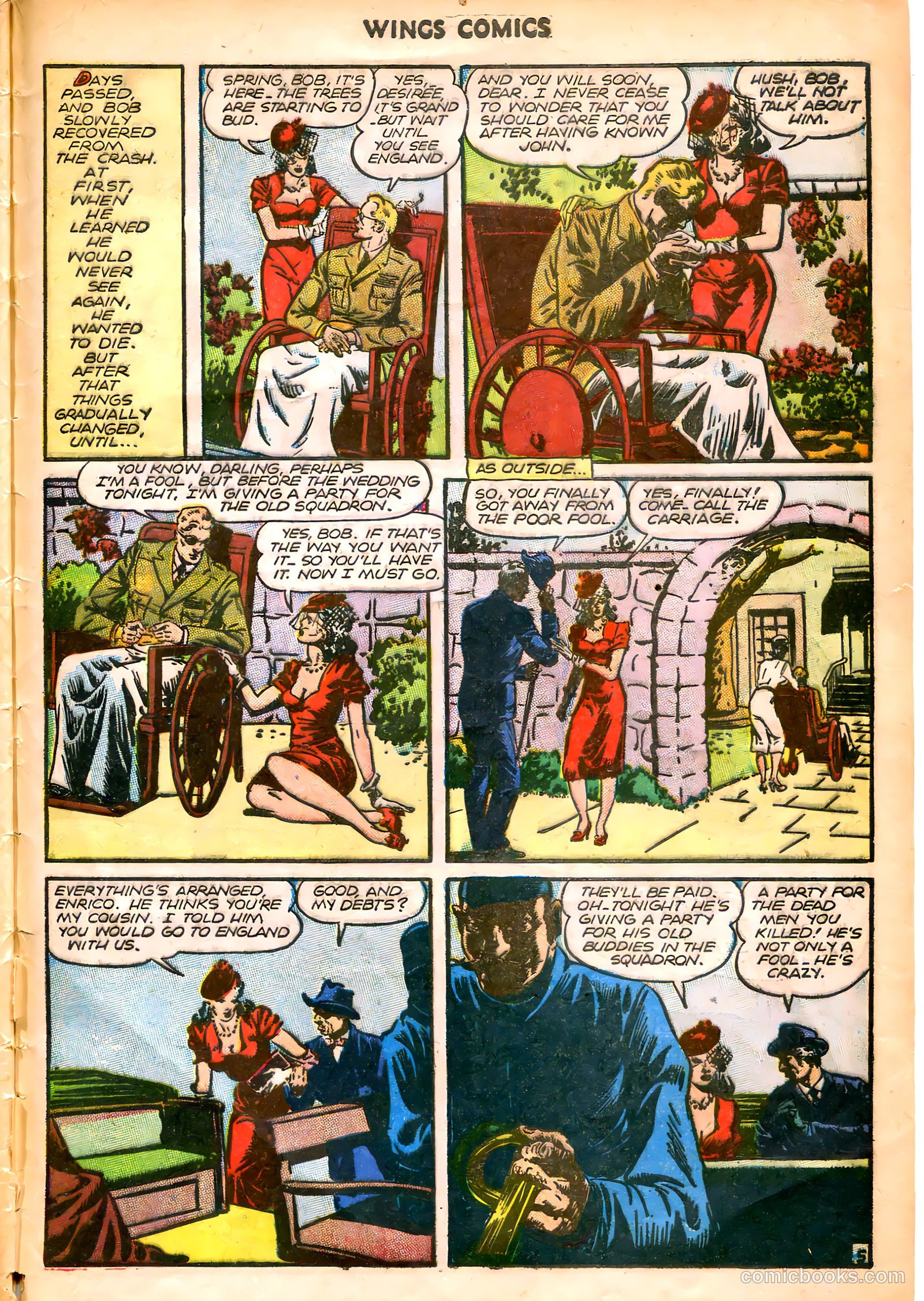 Wings Comics #70 — page 47 of 52