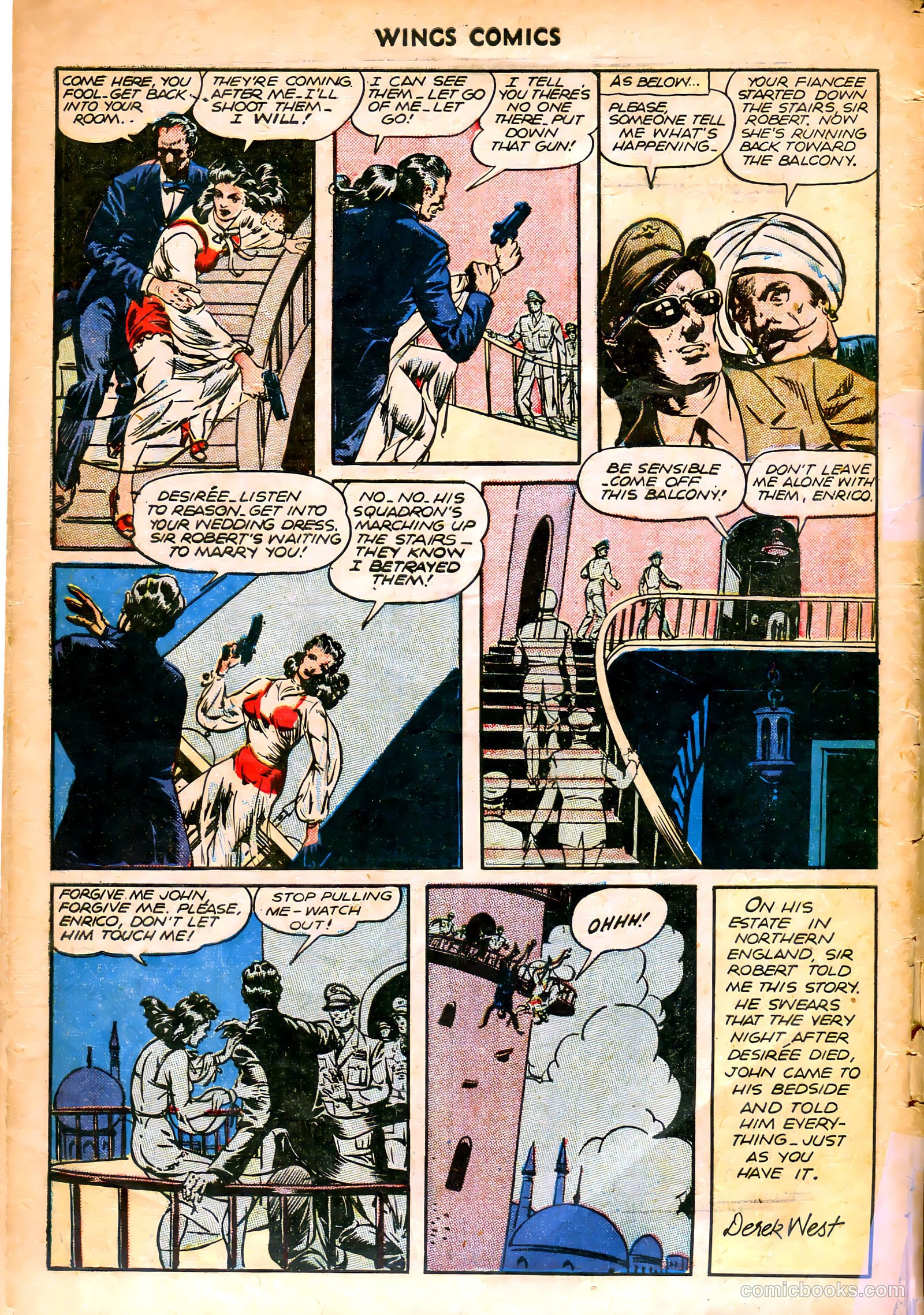 Wings Comics #70 — page 50 of 52