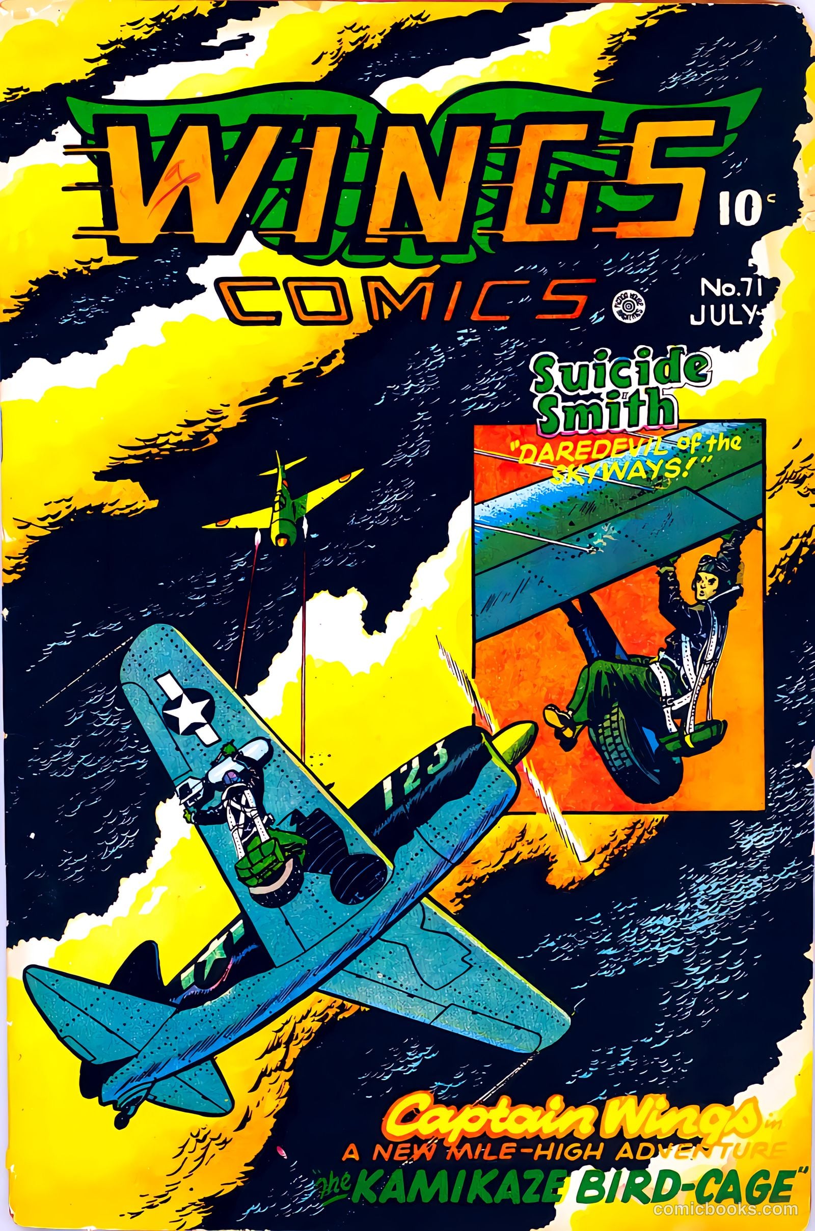 Wings Comics #71 — page 1 of 52